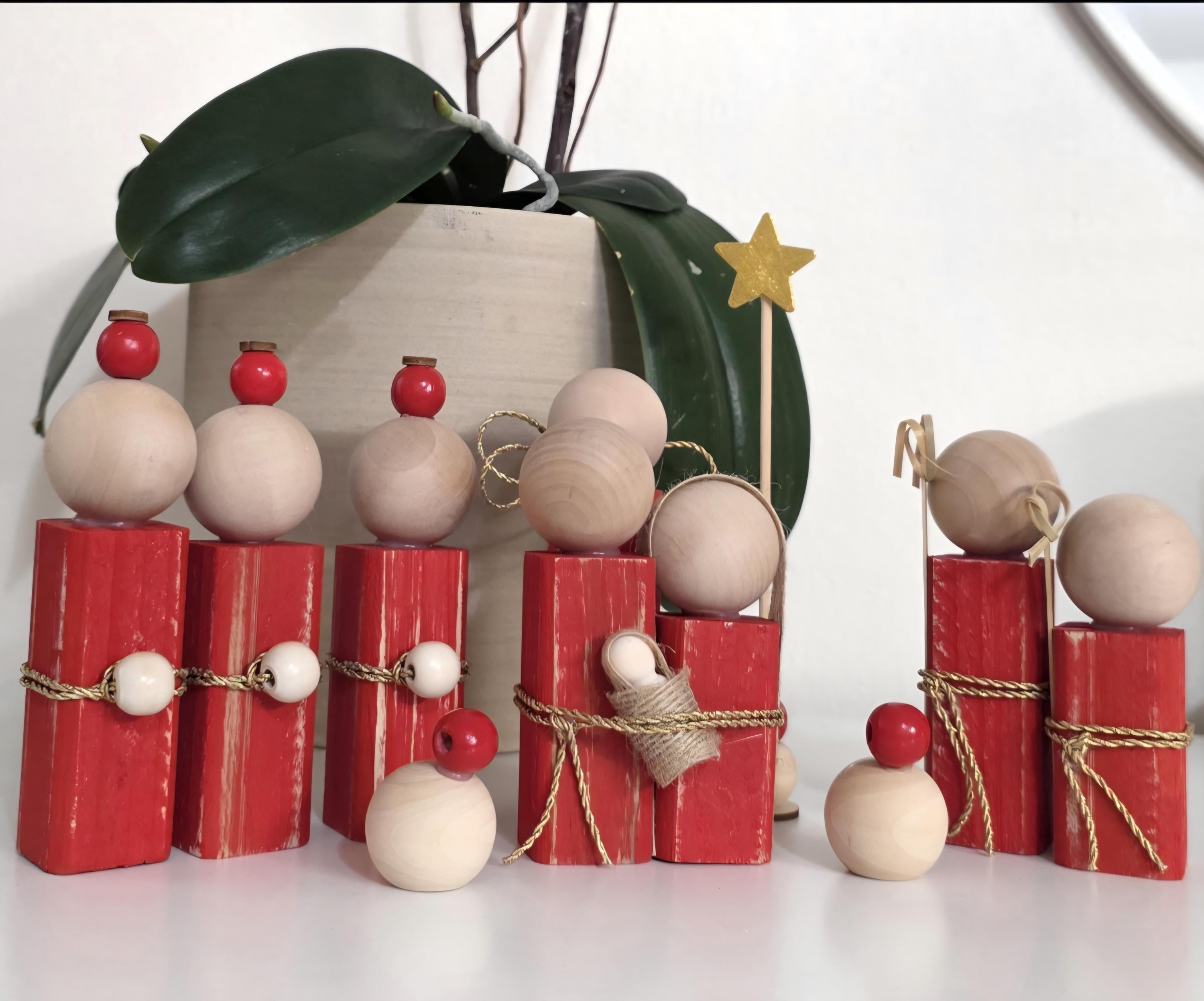 Contemporary Nativity Set