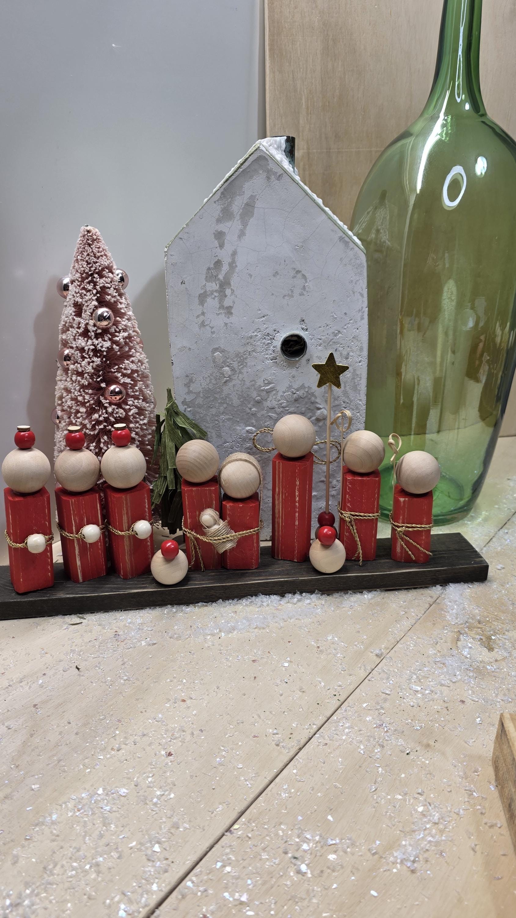 Contemporary Nativity Set