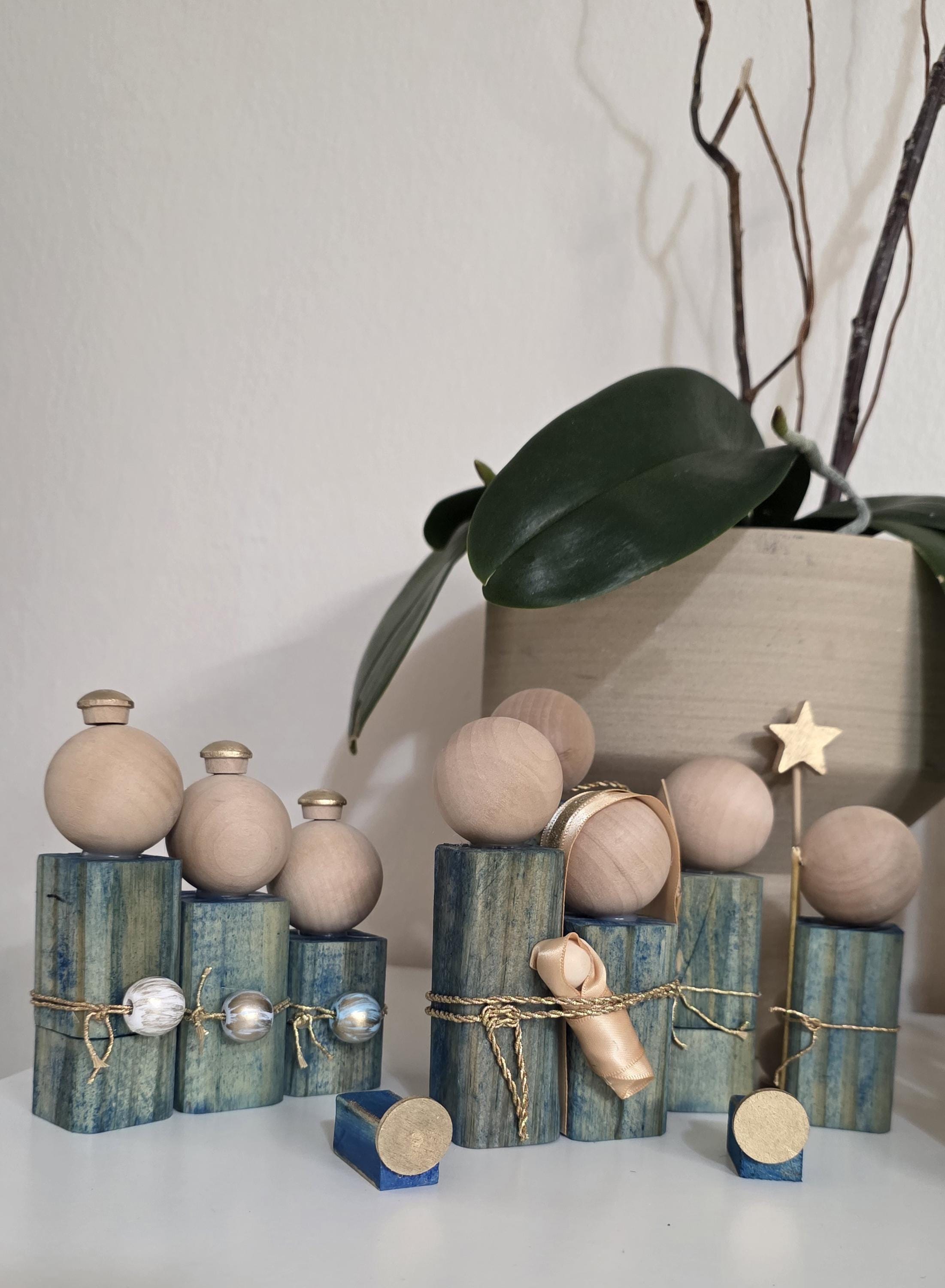 Contemporary Nativity Set