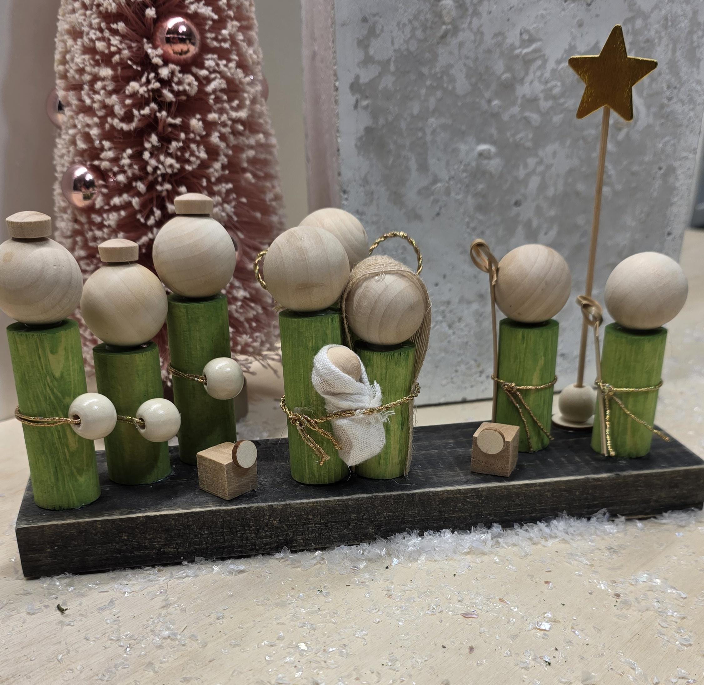 Contemporary Nativity Set