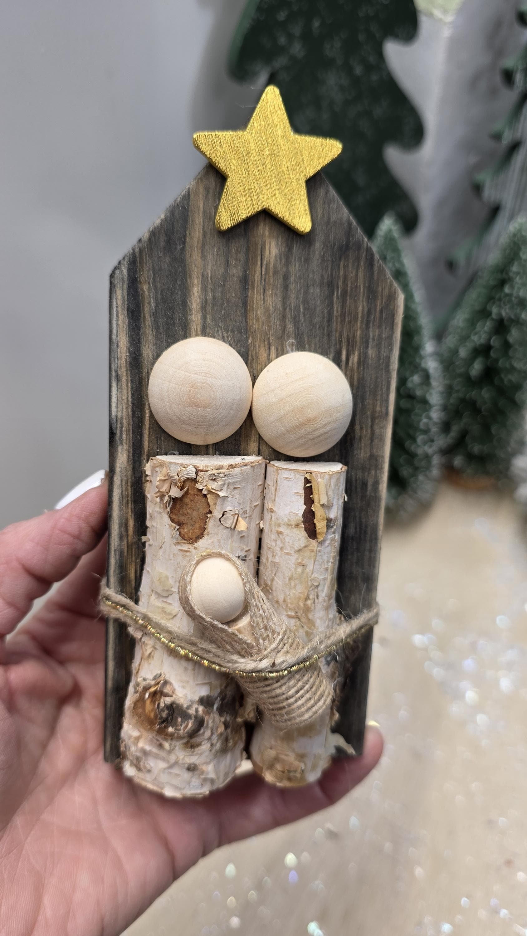 Nativity Set Rustic