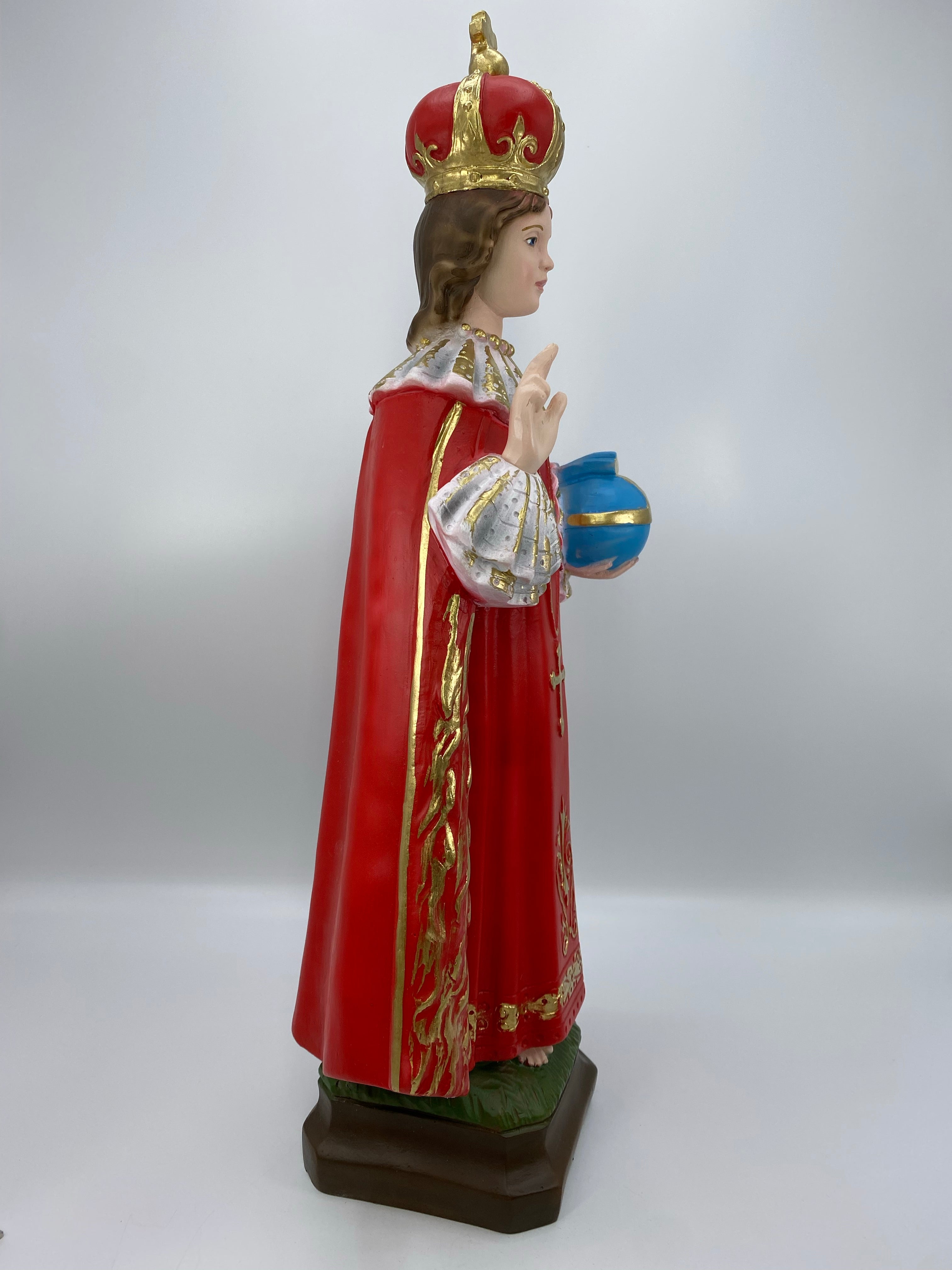 The Faith Gift Shop Infant Jesus of Prague - Tuscan Style Collection- Hand Painted in Italy - Nino Jesus de Praga