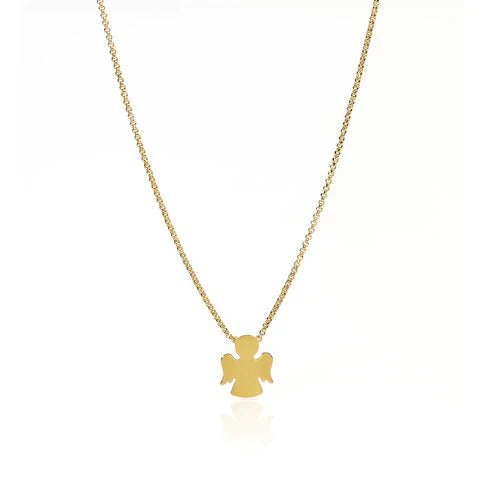 Necklace/ Bracelet Angel Silver and Gold-Plated Silver