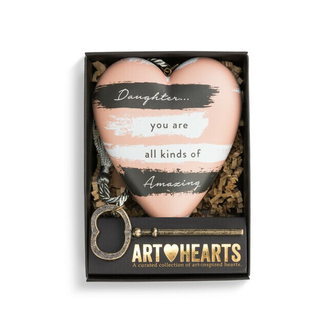 Amazing Daughter Art Heart - Art Sculpture