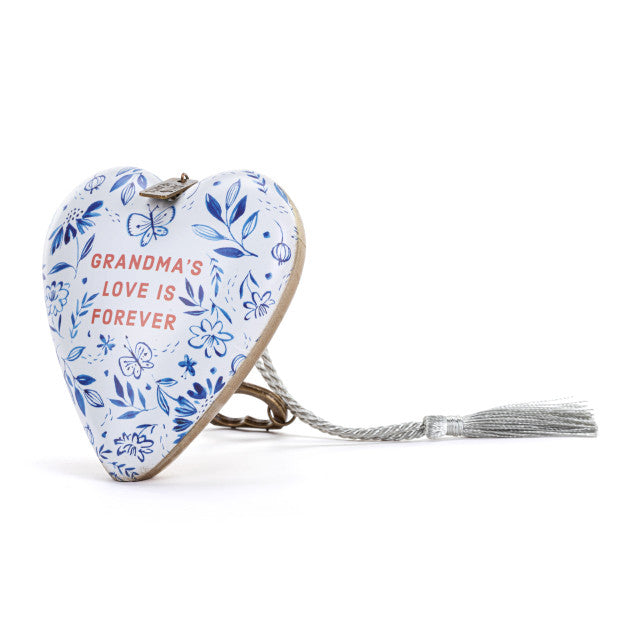 Corazón de arte con el amor de la abuela