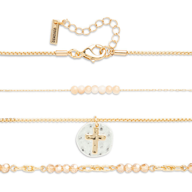 Collar de oración con cuentas