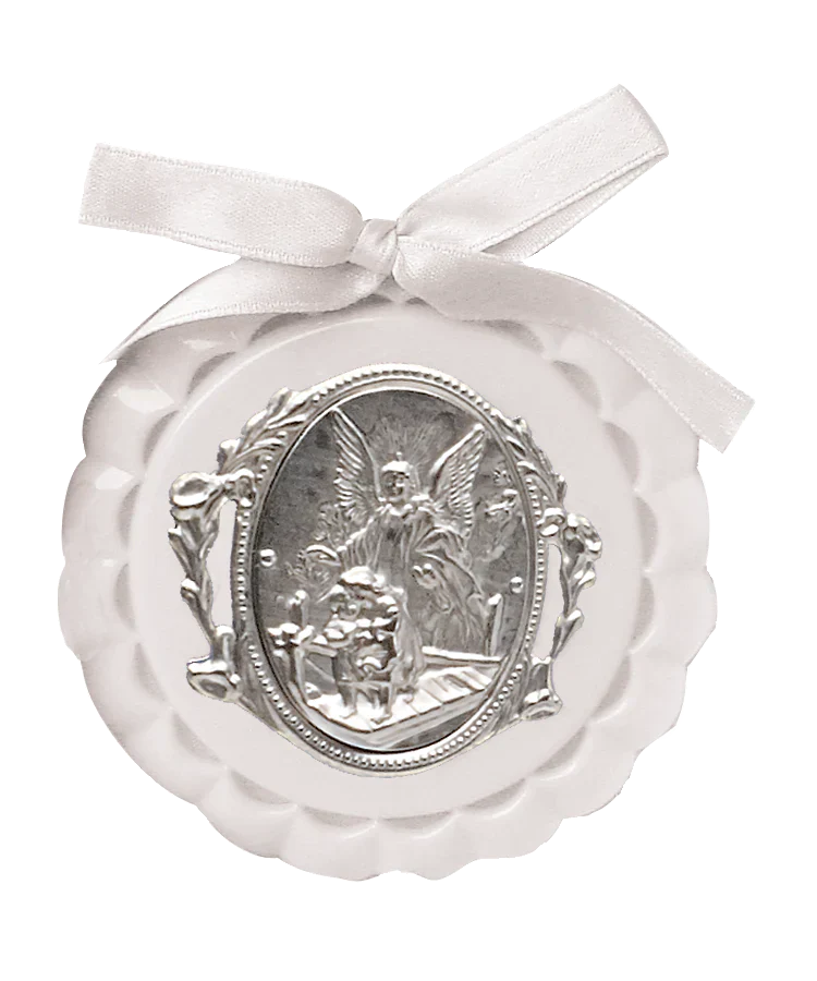 Medalla de cuna - Ángel de la guarda