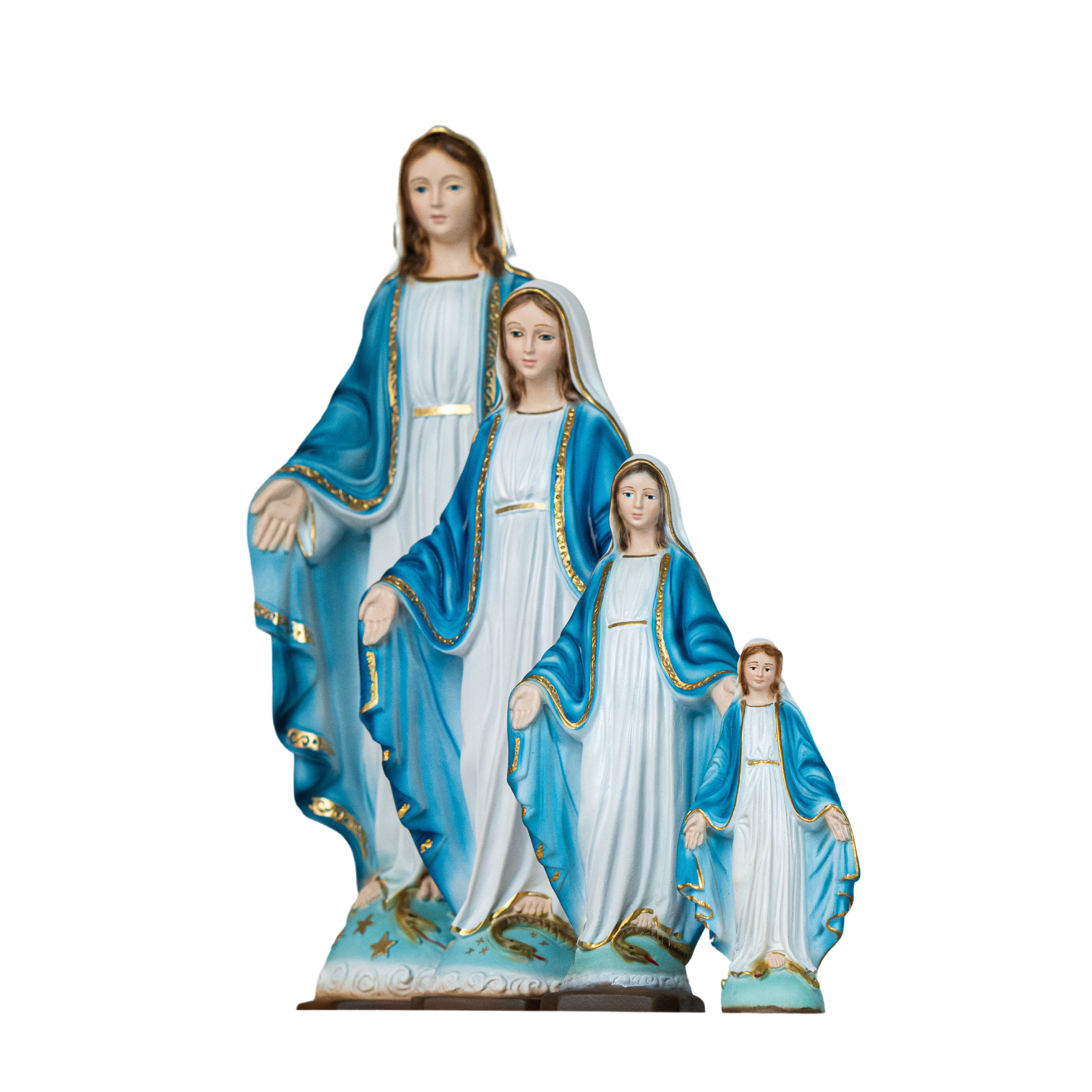 La Tienda de Regalos de Fe Nuestra Señora de las Gracias - María Milagrosa - Pintada a Mano en Italia - Nuestra Colección Toscana - Virgen La Milagrosa