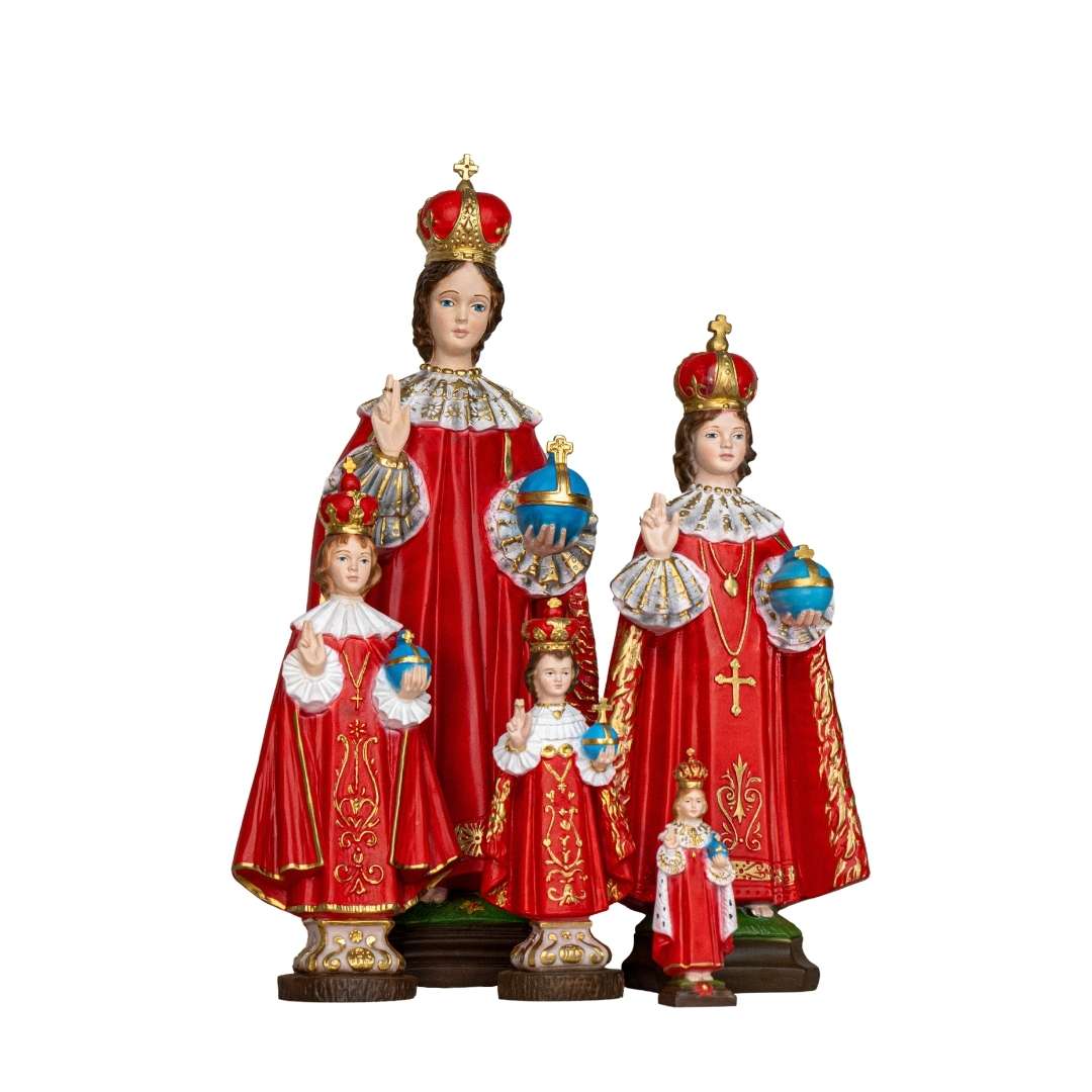 Tienda de regalos de la fe Niño Jesús de Praga - Colección de estilo toscano - Pintado a mano en Italia - Nino Jesus de Praga