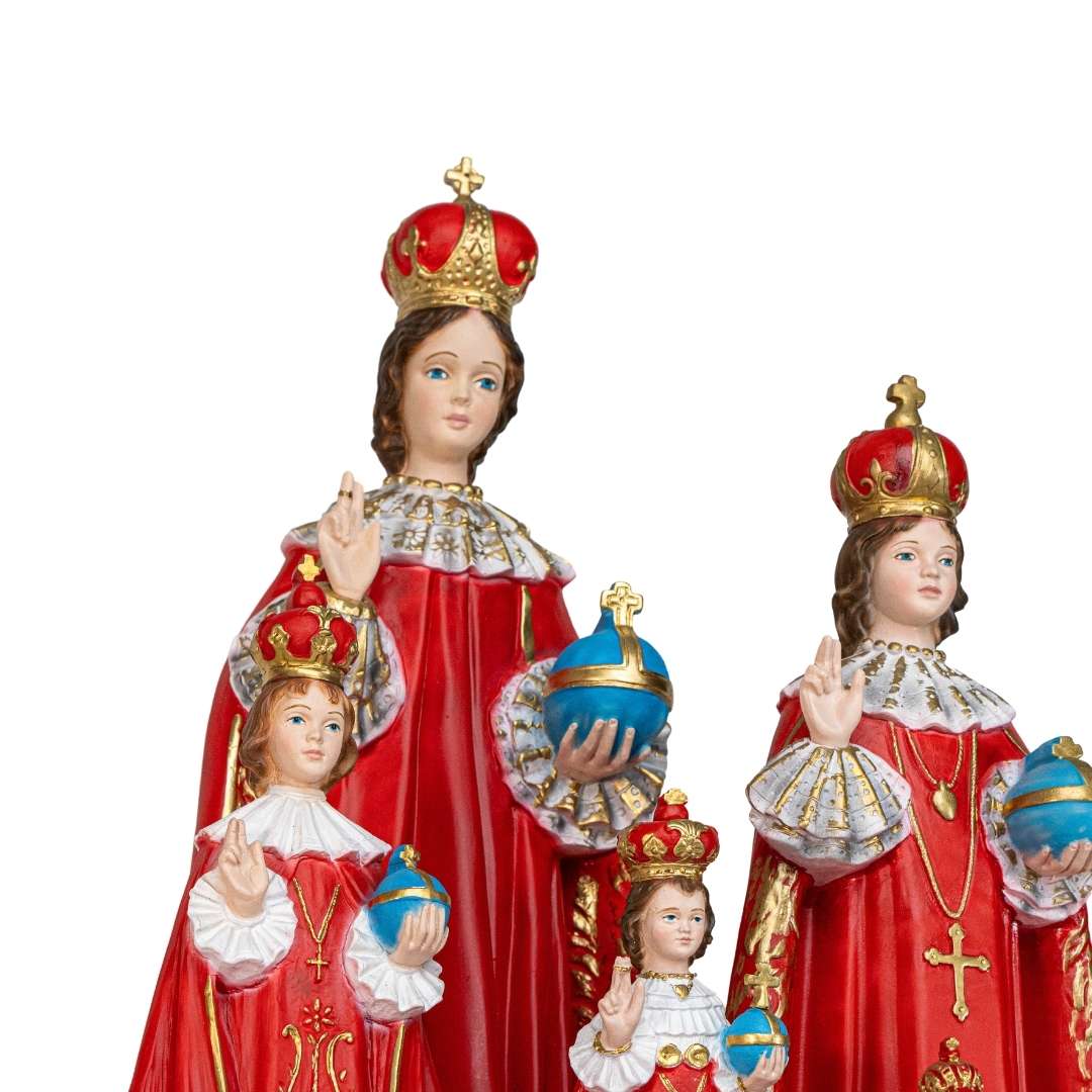 Tienda de regalos de la fe Niño Jesús de Praga - Colección de estilo toscano - Pintado a mano en Italia - Nino Jesus de Praga