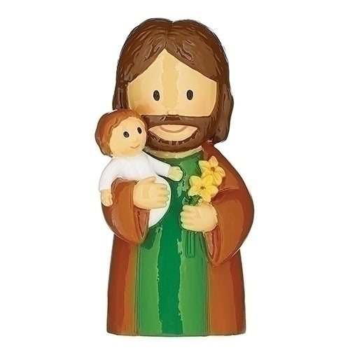 Figura de San José de 2,75" de alto, Pequeños mecenas