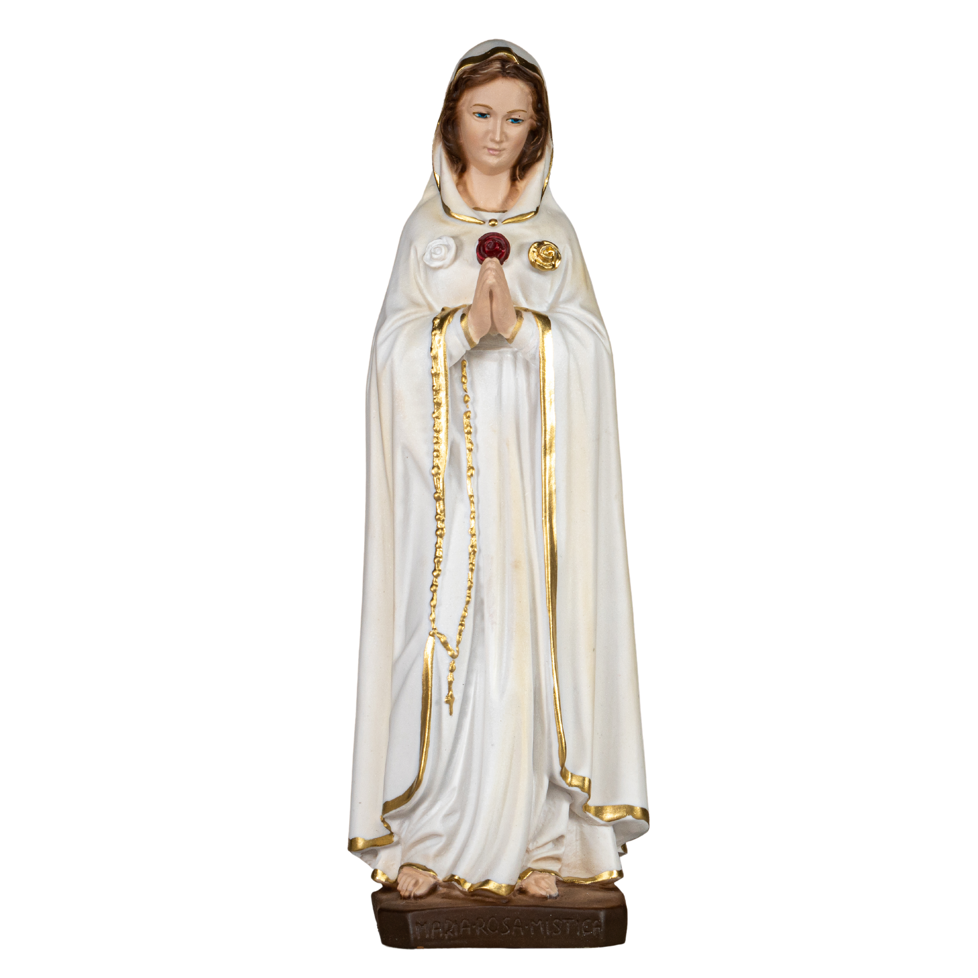 La tienda de regalos de fe Virgen María Rosa Mística pintada a mano en Italia - Nuestra colección Toscana - Virgen Maria Rosa Mistica