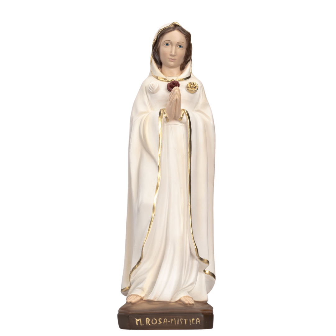 La tienda de regalos de fe Virgen María Rosa Mística pintada a mano en Italia - Nuestra colección Toscana - Virgen Maria Rosa Mistica