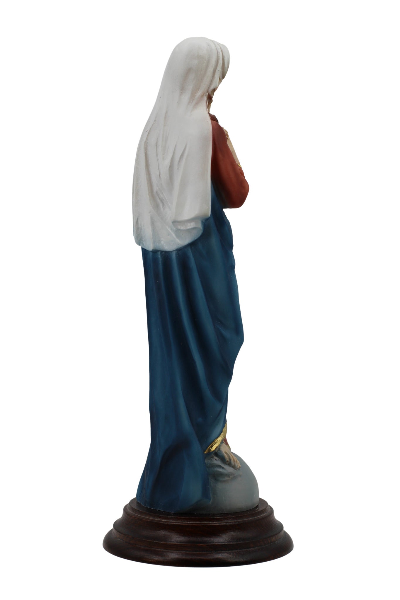 La Virgen María y el Niño Jesús sobre el mundo de The Faith Gift Collection