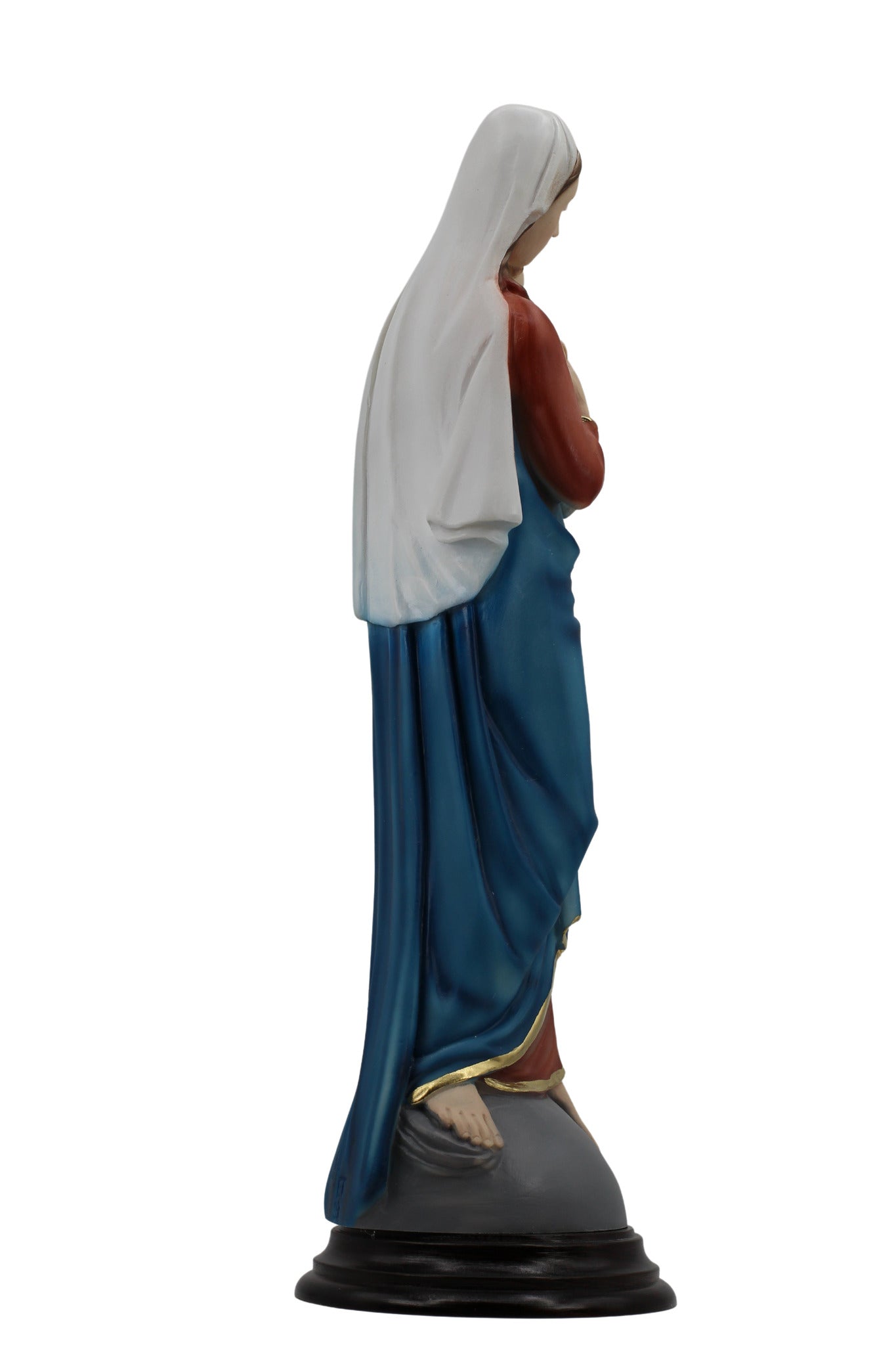 La Virgen María y el Niño Jesús sobre el mundo de The Faith Gift Collection