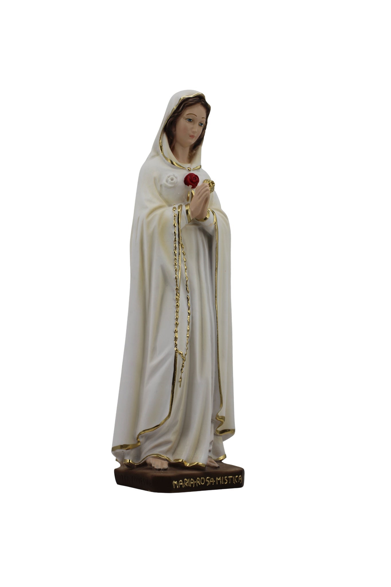 La tienda de regalos de fe Virgen María Rosa Mística pintada a mano en Italia - Nuestra colección Toscana - Virgen Maria Rosa Mistica