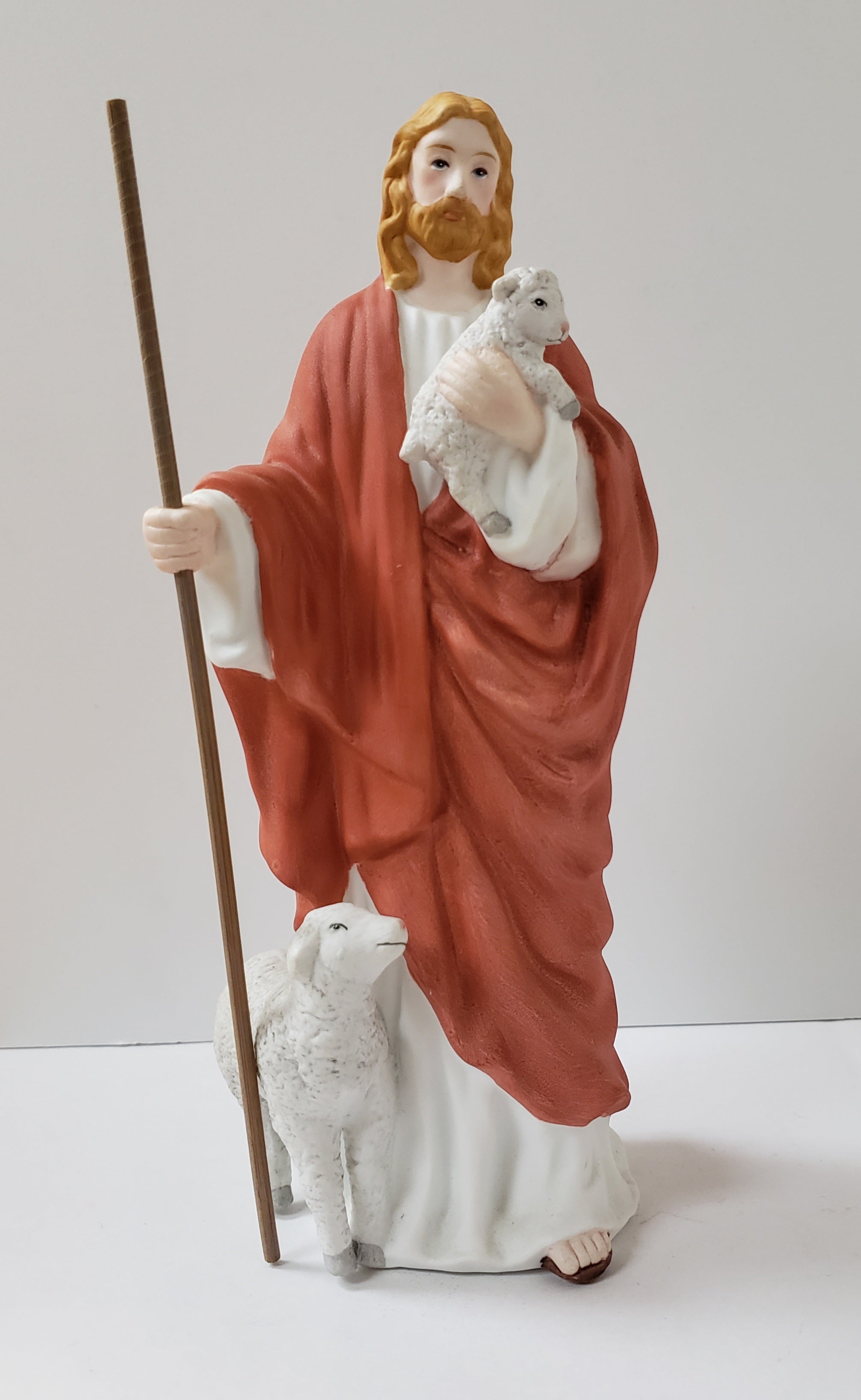 Figura de porcelana de Jesús de 8"