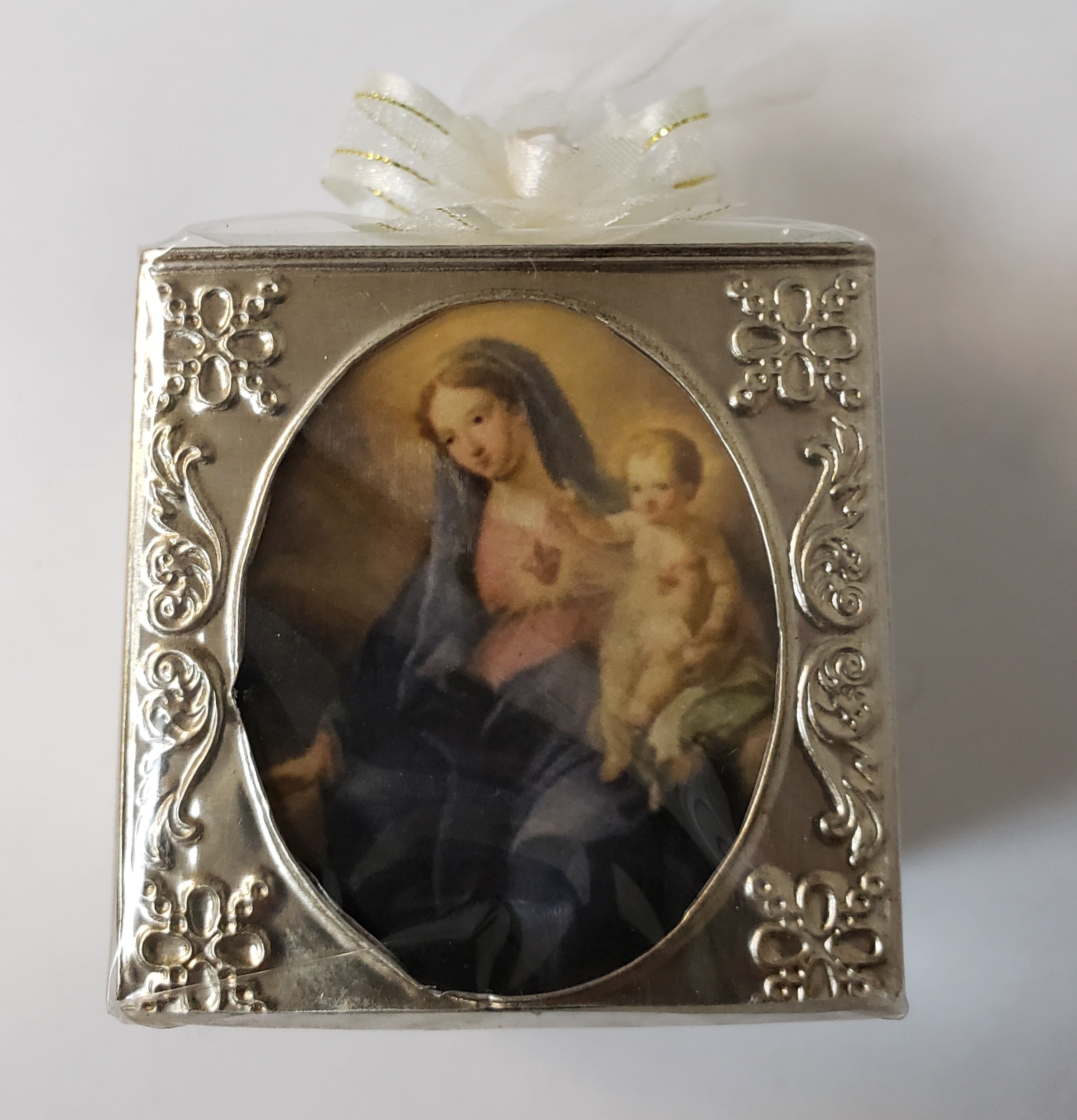 Vela cuadrada hecha a mano/regalos/3 piezas