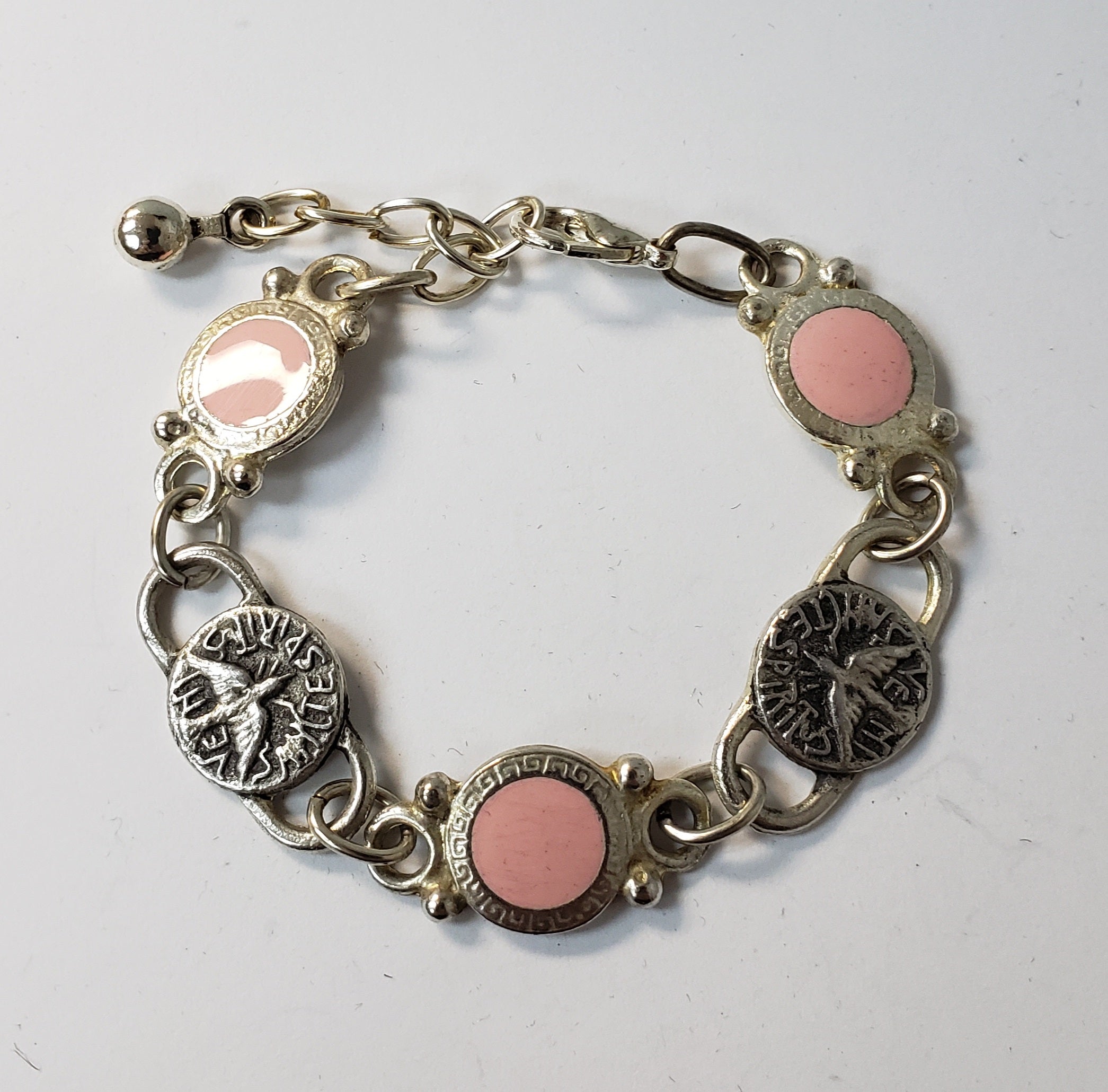 Pulsera Vintage Alpaca Plata joyería hecha a mano por Graciela's Collection