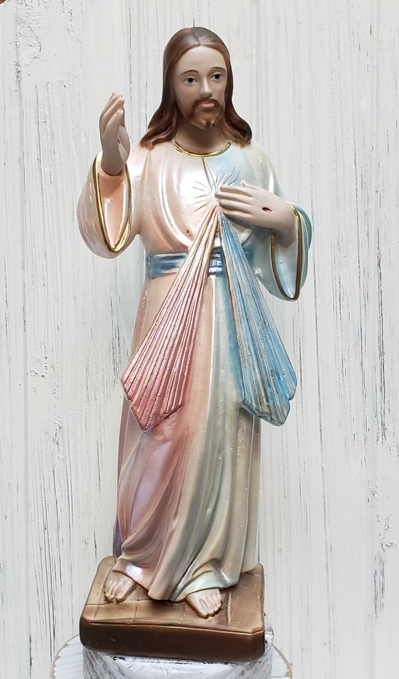 Perla de la Divina Misericordia - Pintada a mano en Italia - Nuestra colección Toscana