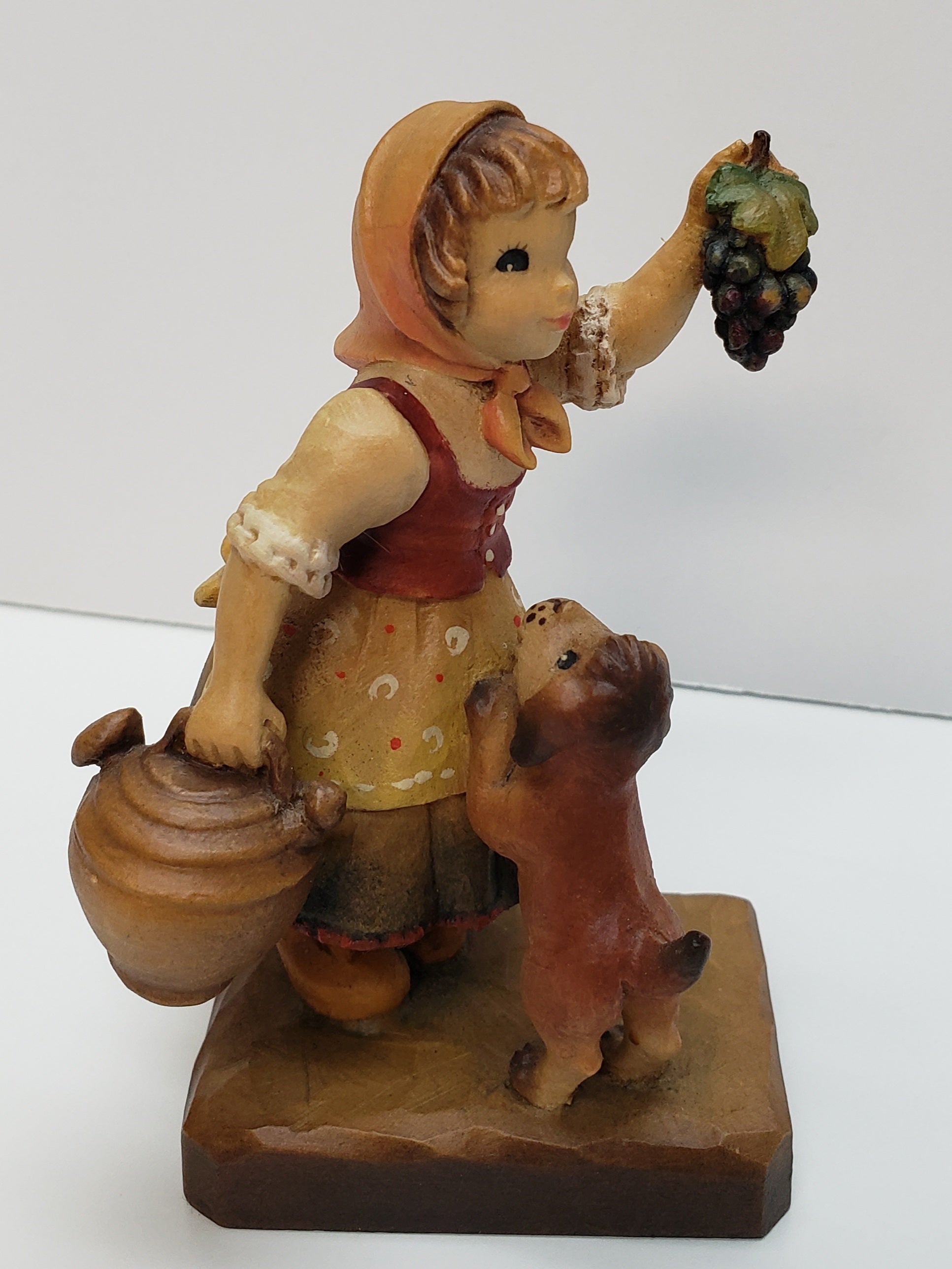 Figuras de la Colección Anri - Tallas de Madera - Fabricadas en Italia