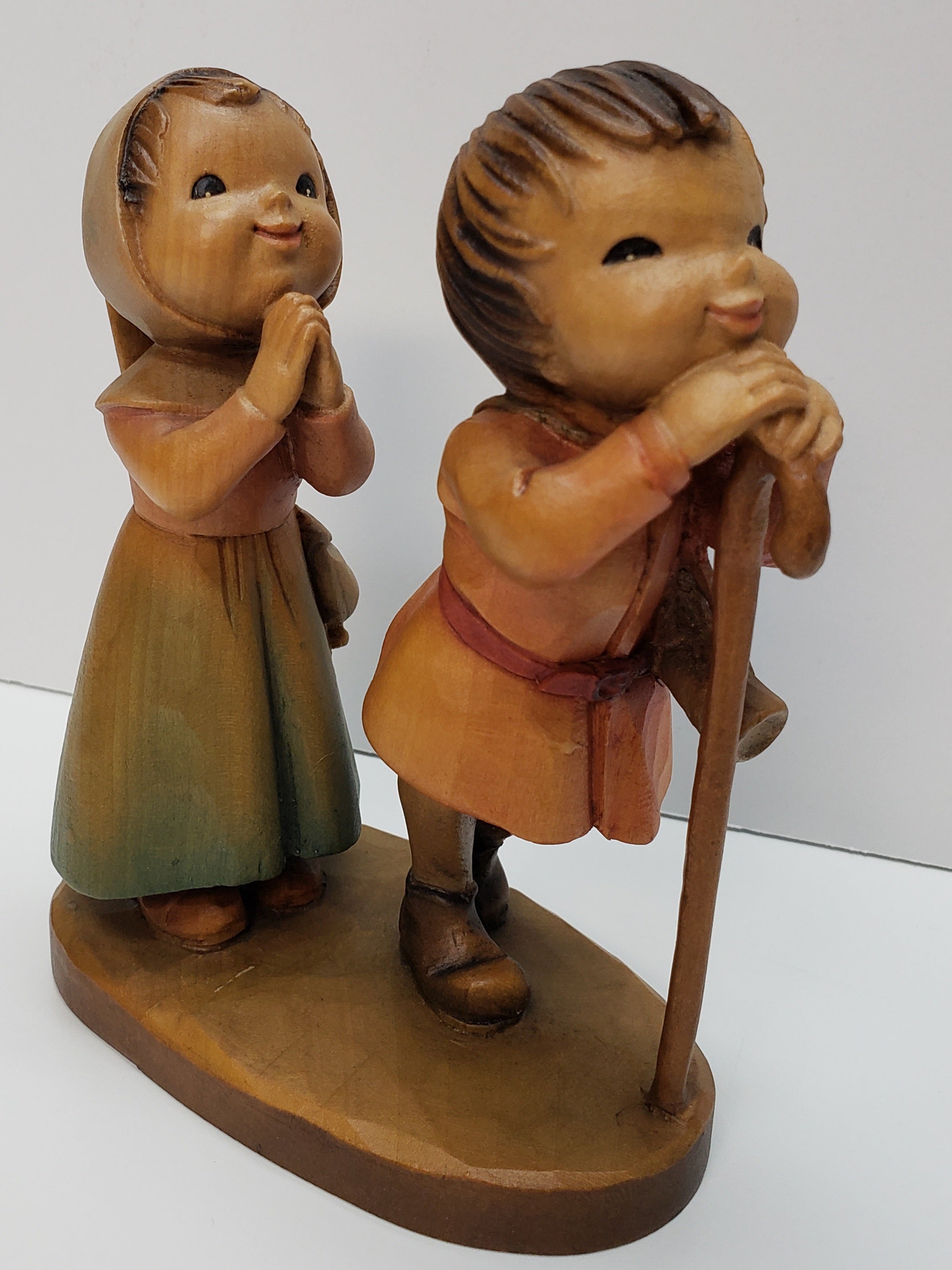 Figuras de la Colección Anri - Tallas de Madera - Fabricadas en Italia