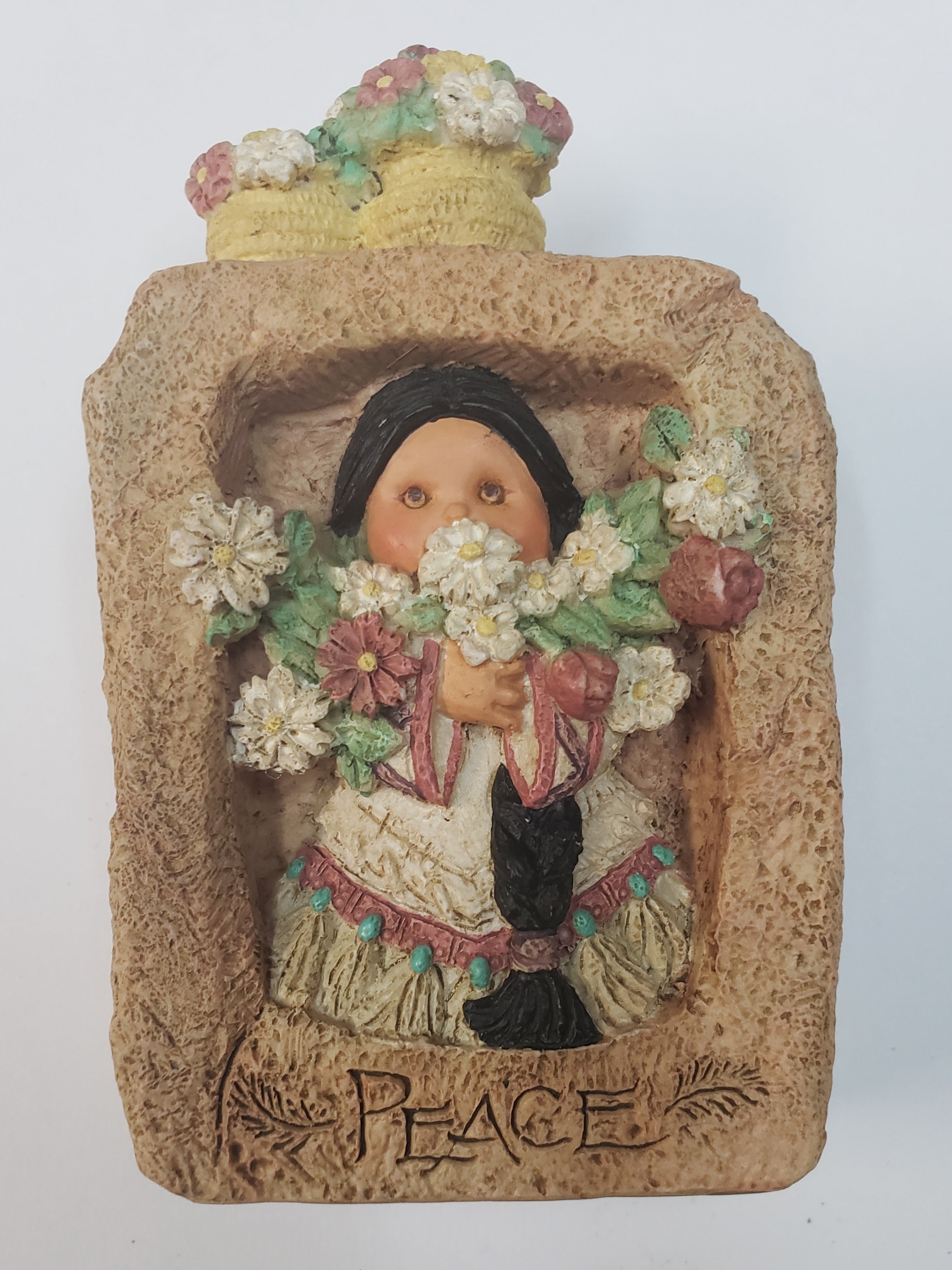 Figuras de nativos americanos de la colección Friends Of The Feather de Enesco
