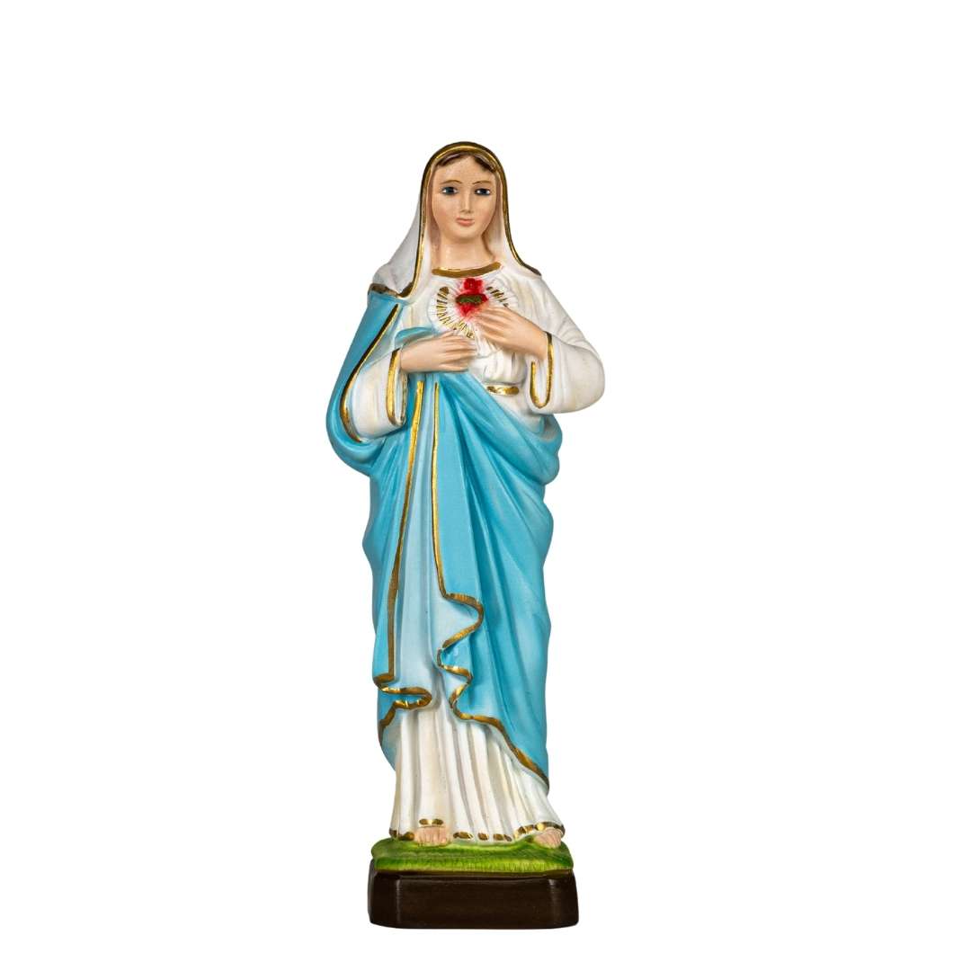 La Tienda de Regalos de Fe Inmaculada de la Virgen María - Pintada a Mano en Italia - Nuestra Colección Toscana - Inmaculado Corazon de Maria