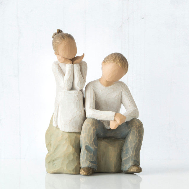 Hermano y hermana de Willow Tree
