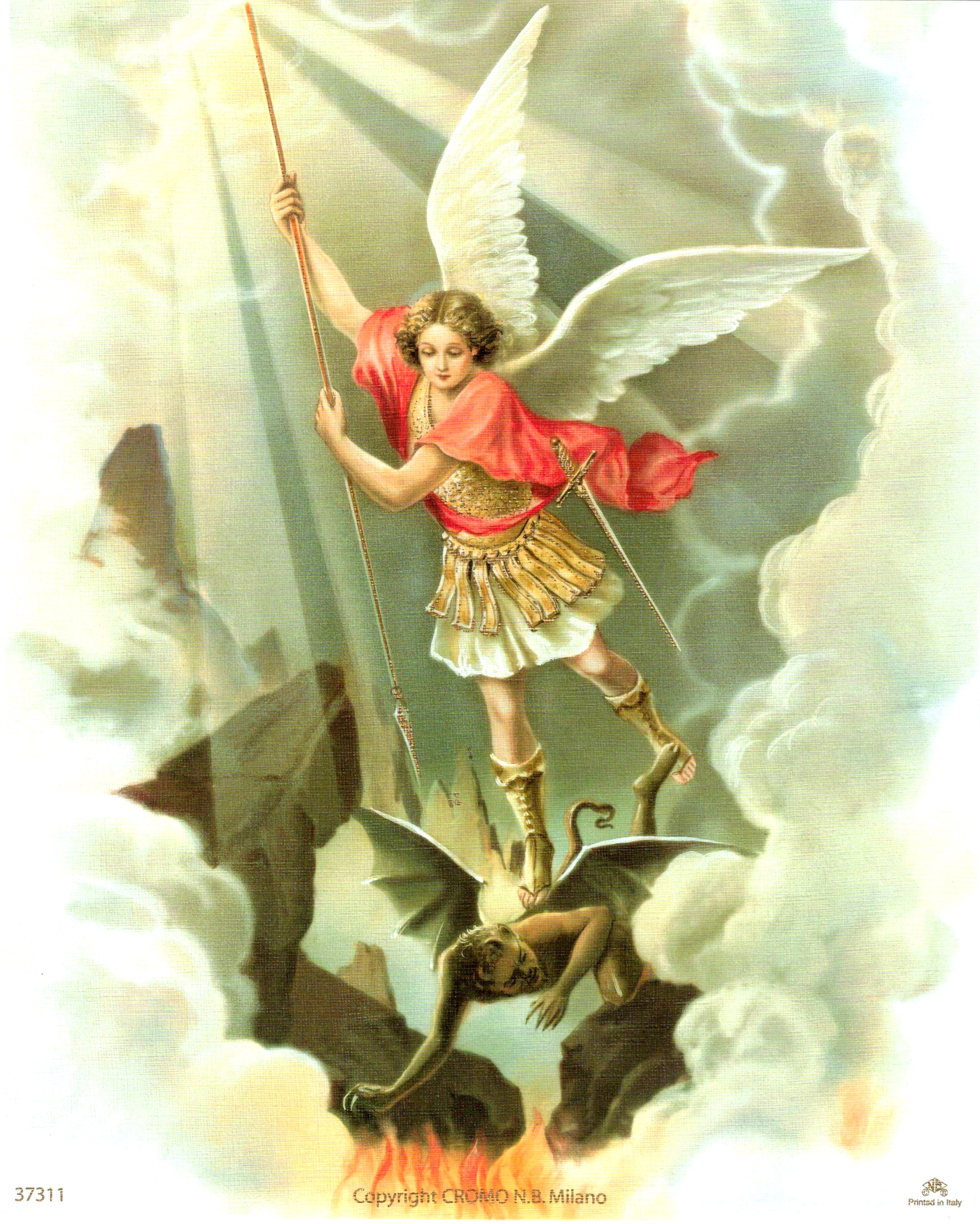 Arte religioso para pared, impresión laminada, sin marco, papel decorativo artístico de 8" x 10"