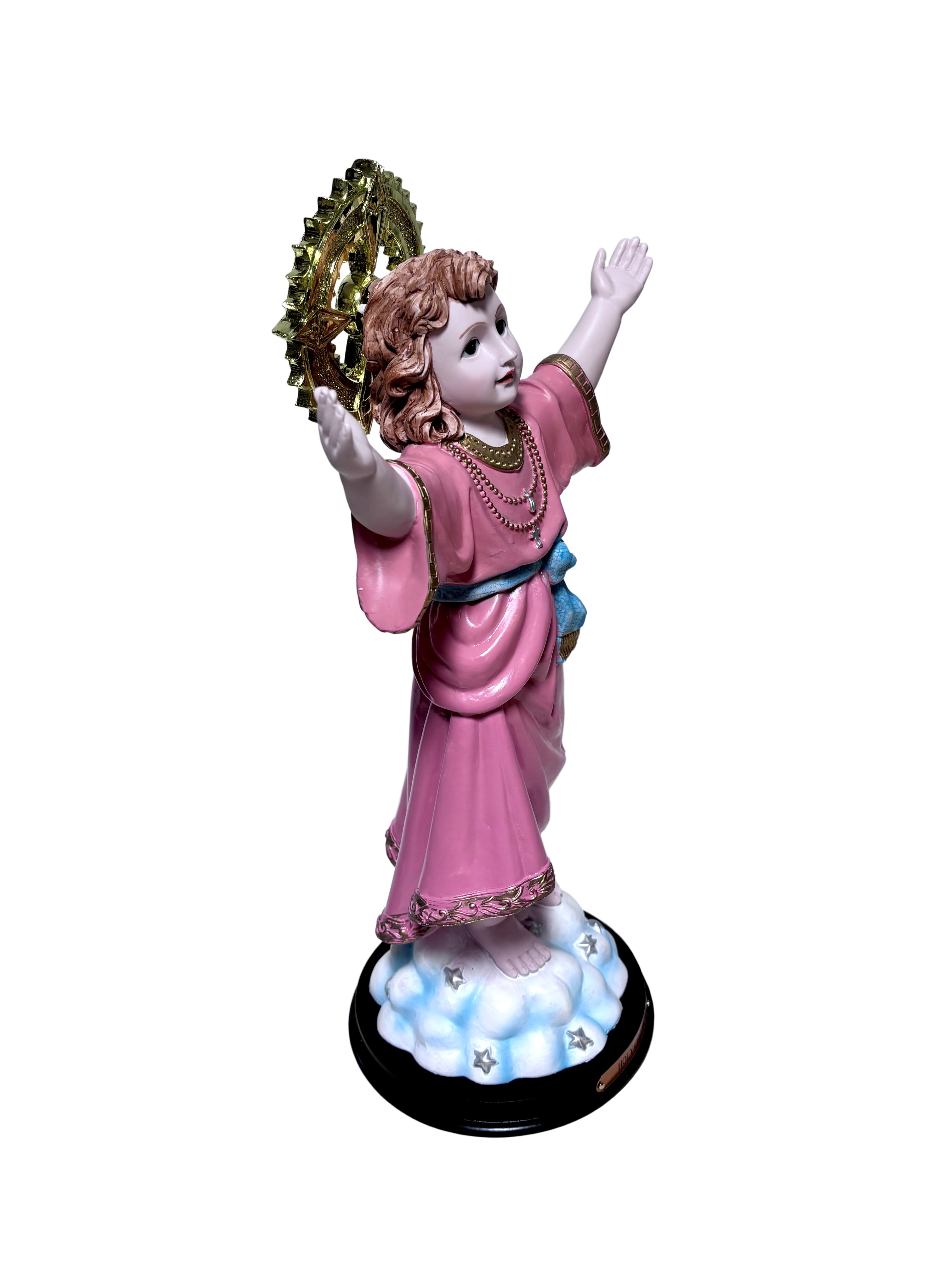 Estatua religiosa del Divino Niño de 16" de altura