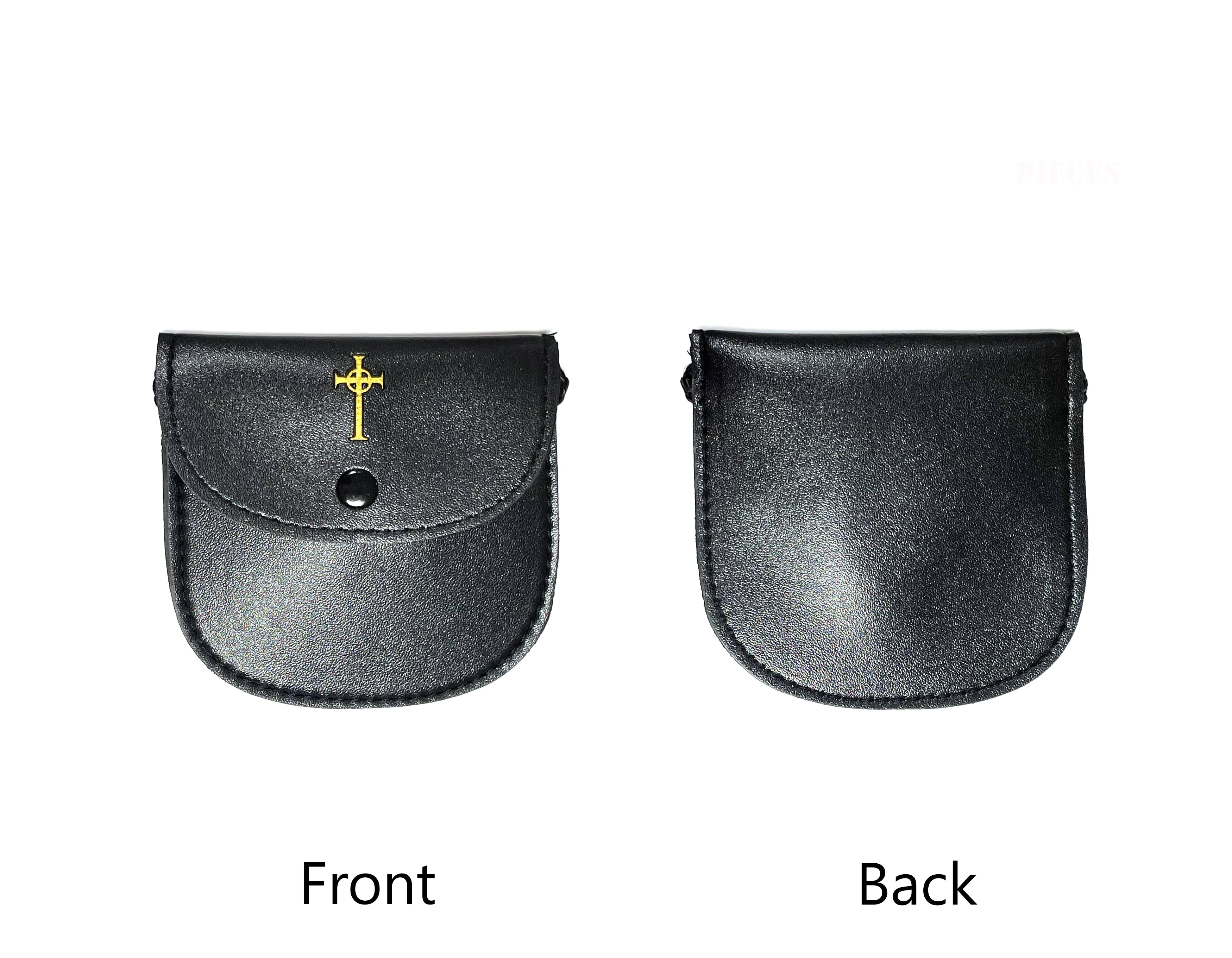 Bolsa Pyx negra con correa