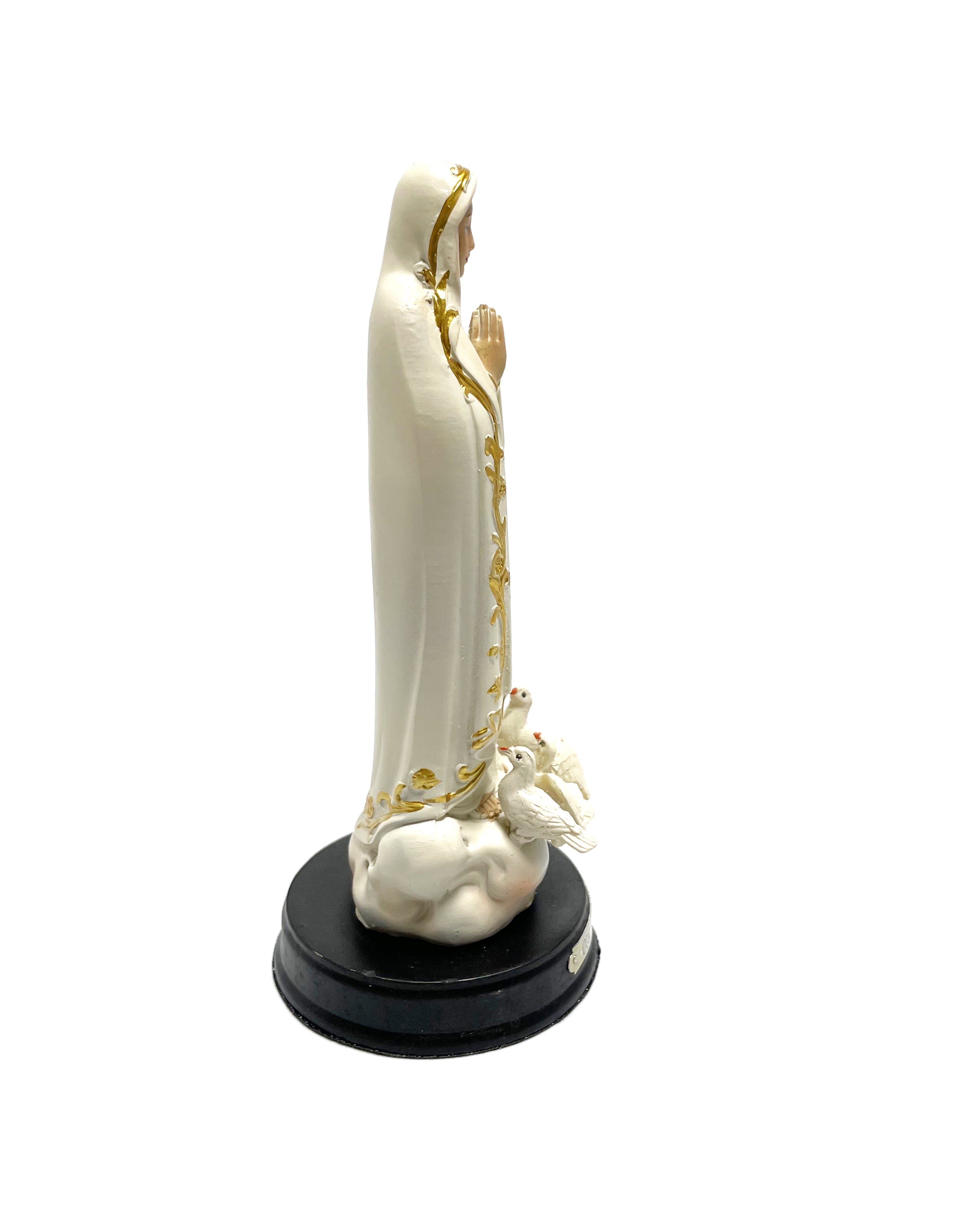 Estatua religiosa de Nuestra Señora de Fátima de 5" de altura