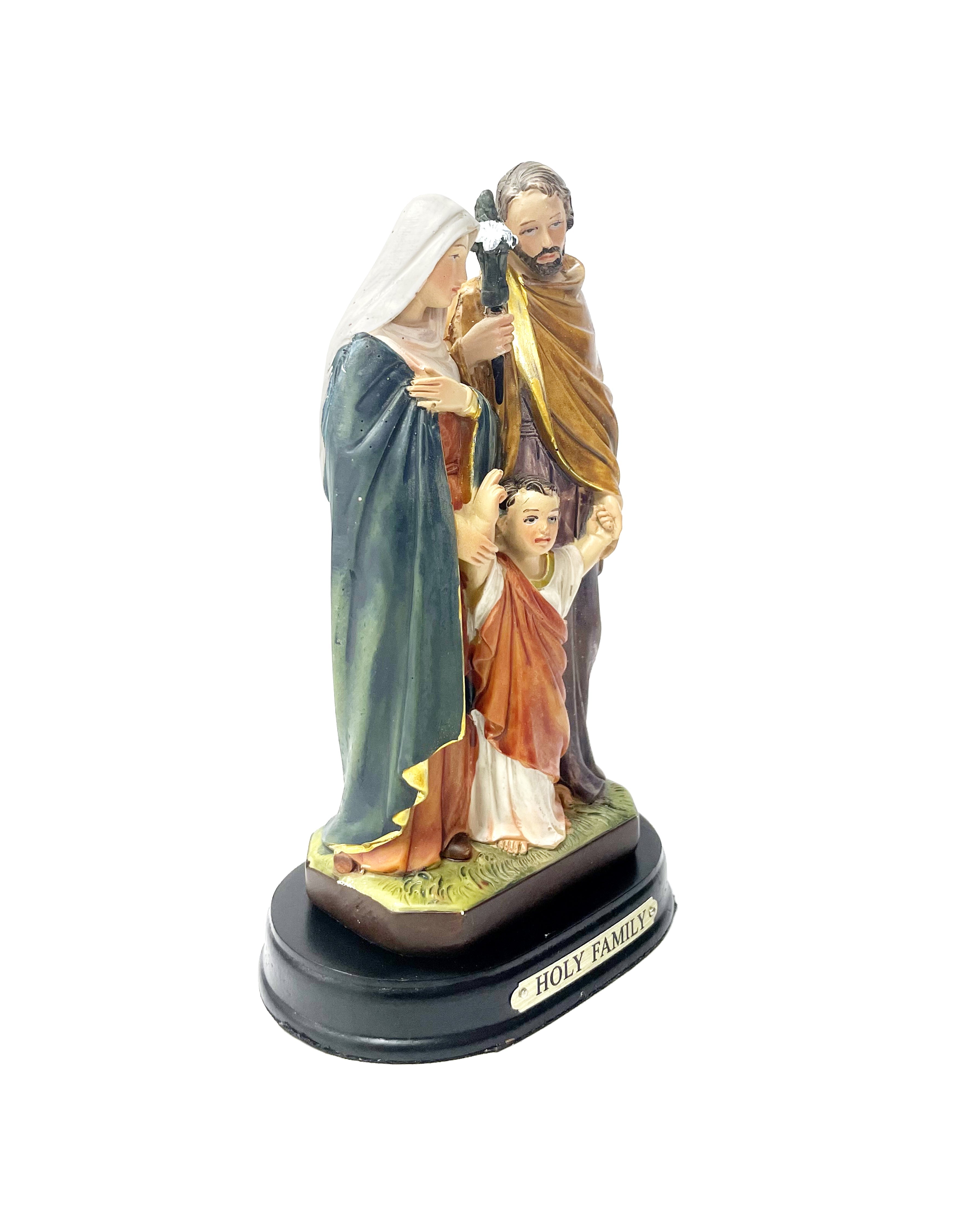 Estatua religiosa de la Sagrada Familia de 5" de altura