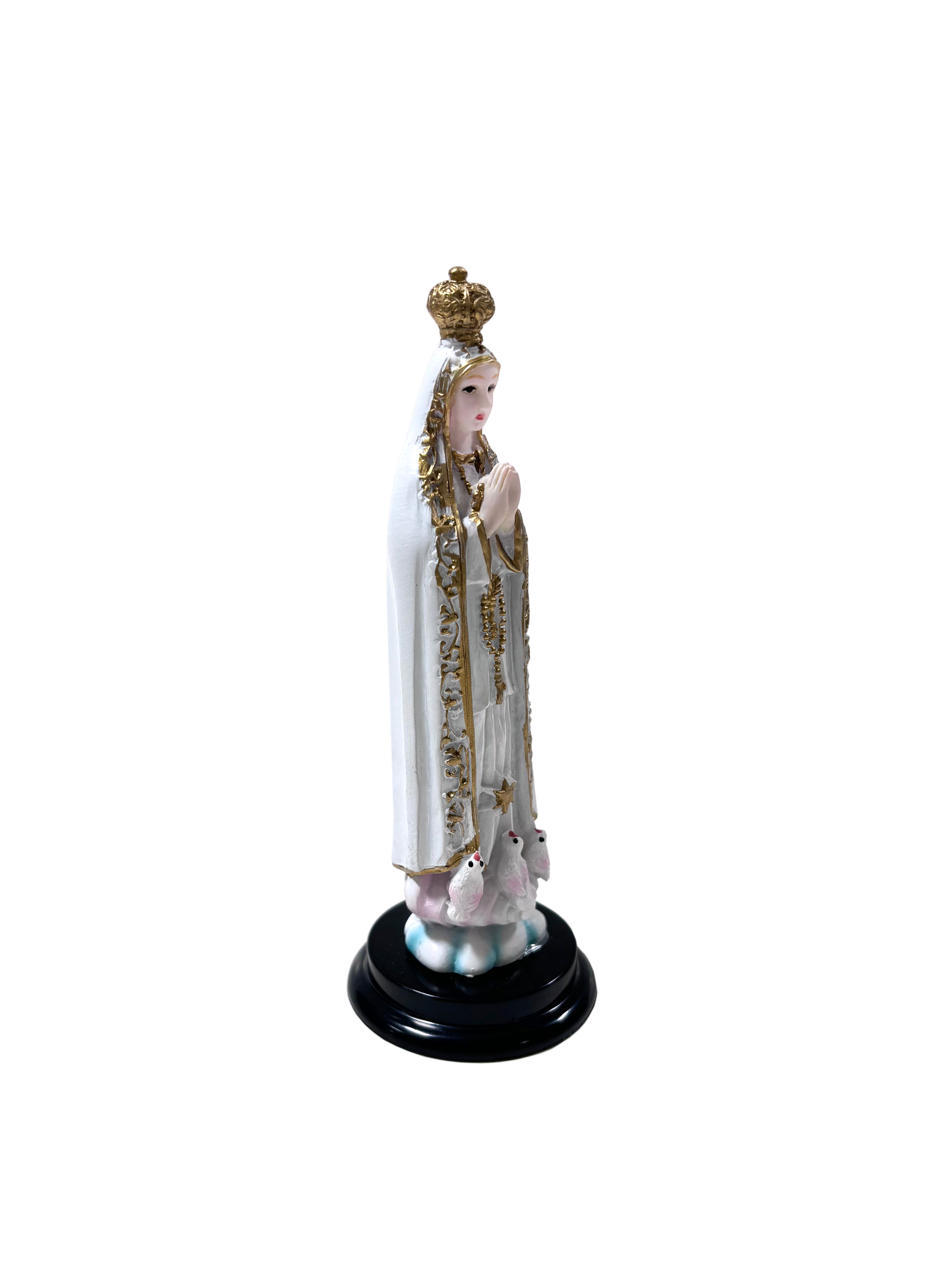 Estatua religiosa de Nuestra Señora de Fátima de 5" de altura
