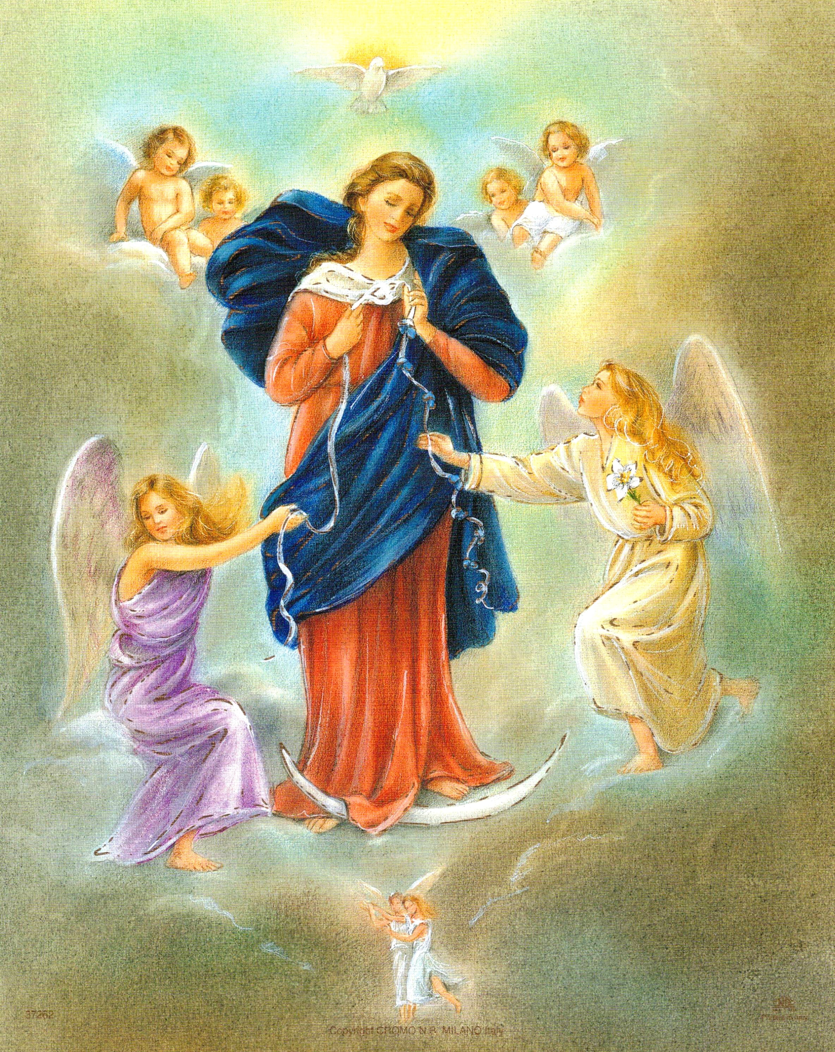 Arte religioso para pared, impresión laminada, sin marco, papel decorativo artístico de 8" x 10"