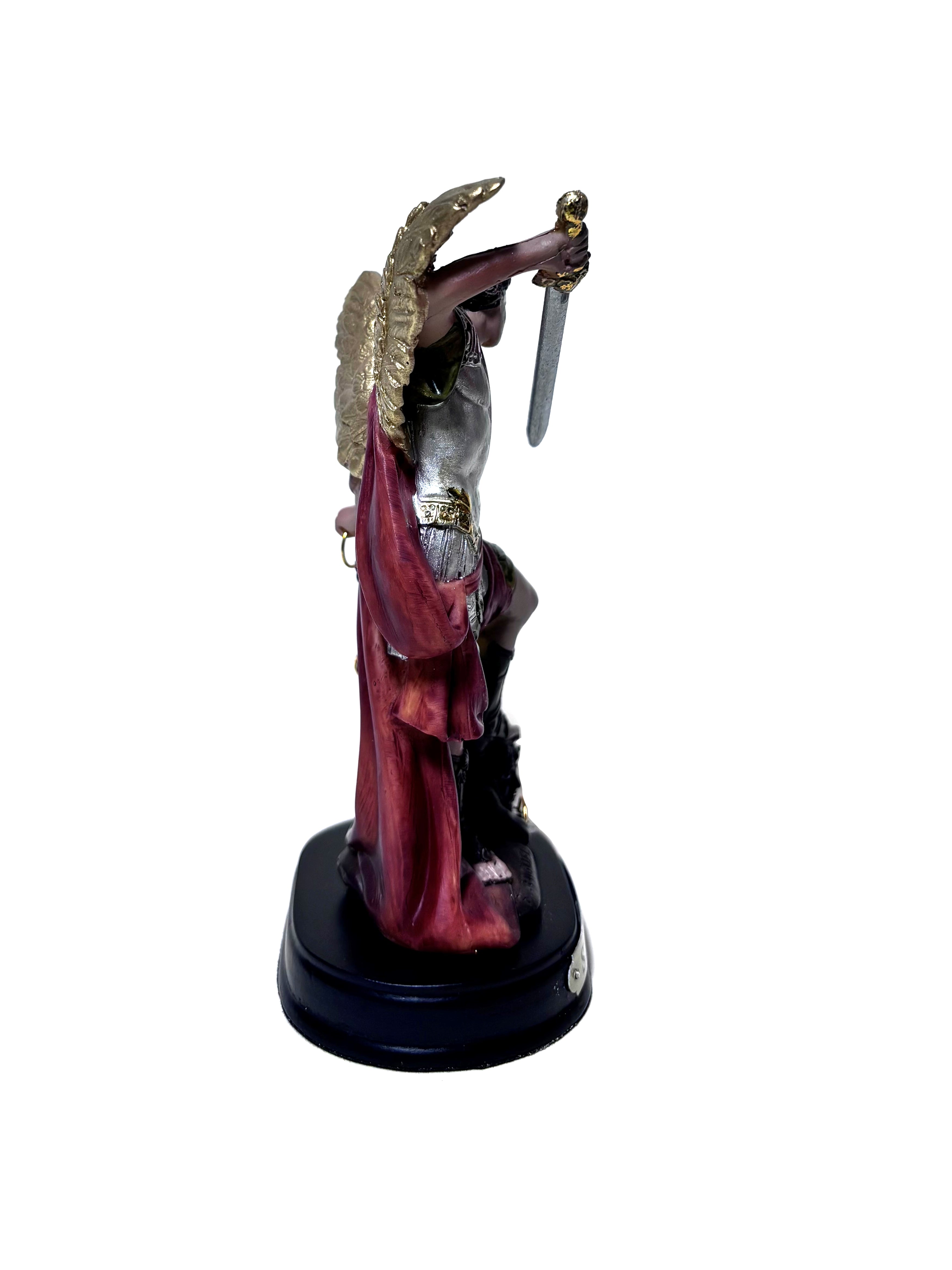 Estatua religiosa de San Miguel Arcángel de 5" de altura