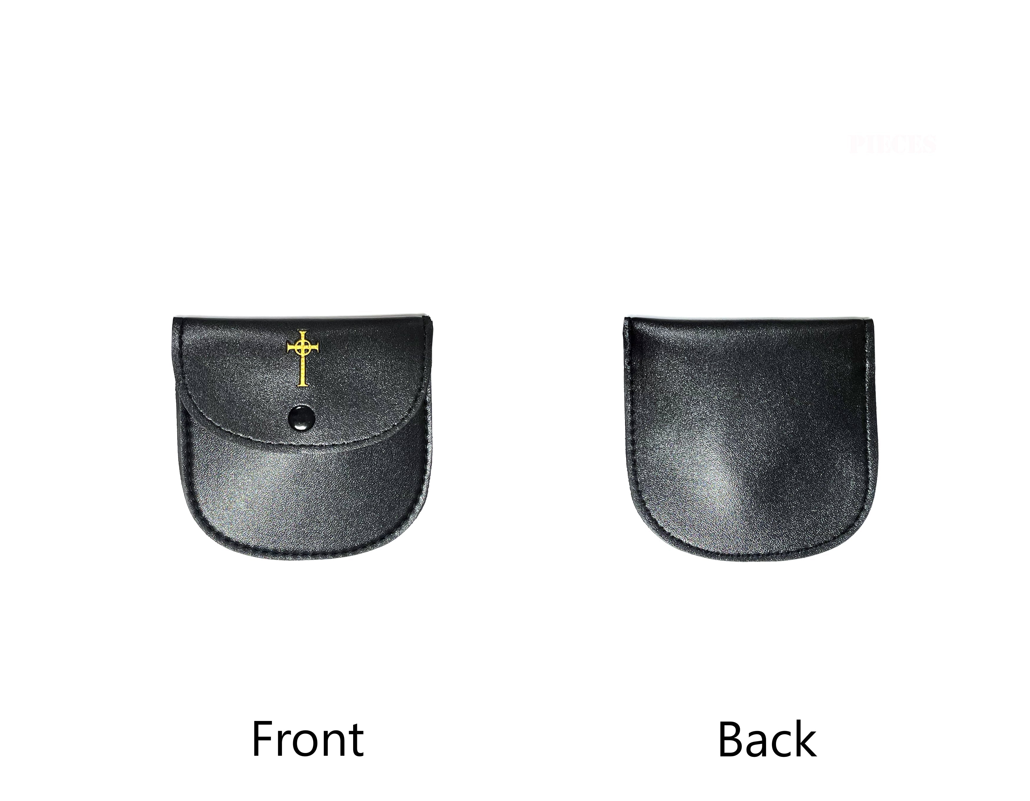 Bolsa Pyx negra con correa
