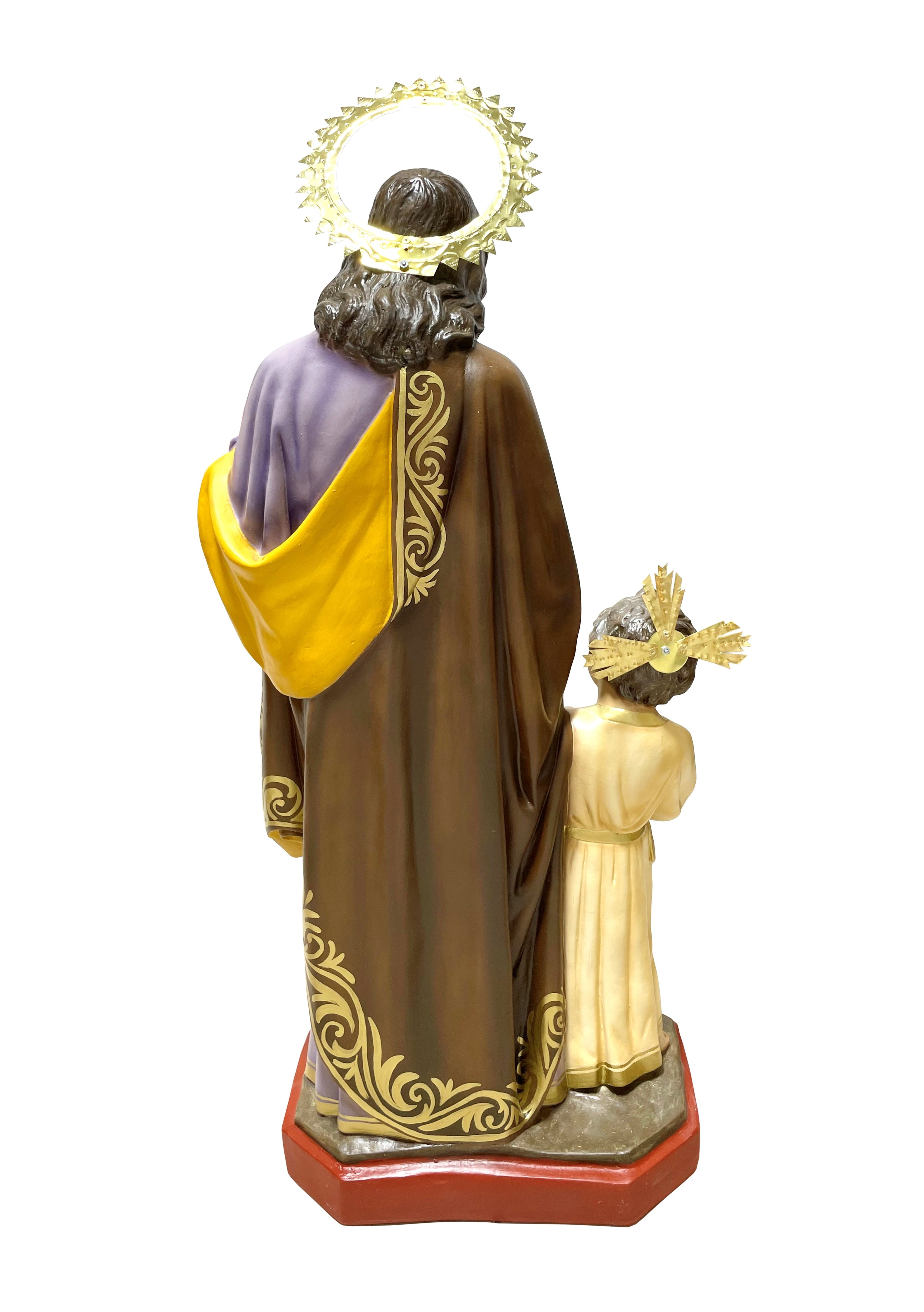 Estatua de San José de 40" para interior y exterior / Imagen de San José de 40" para Interiores y Extreriores