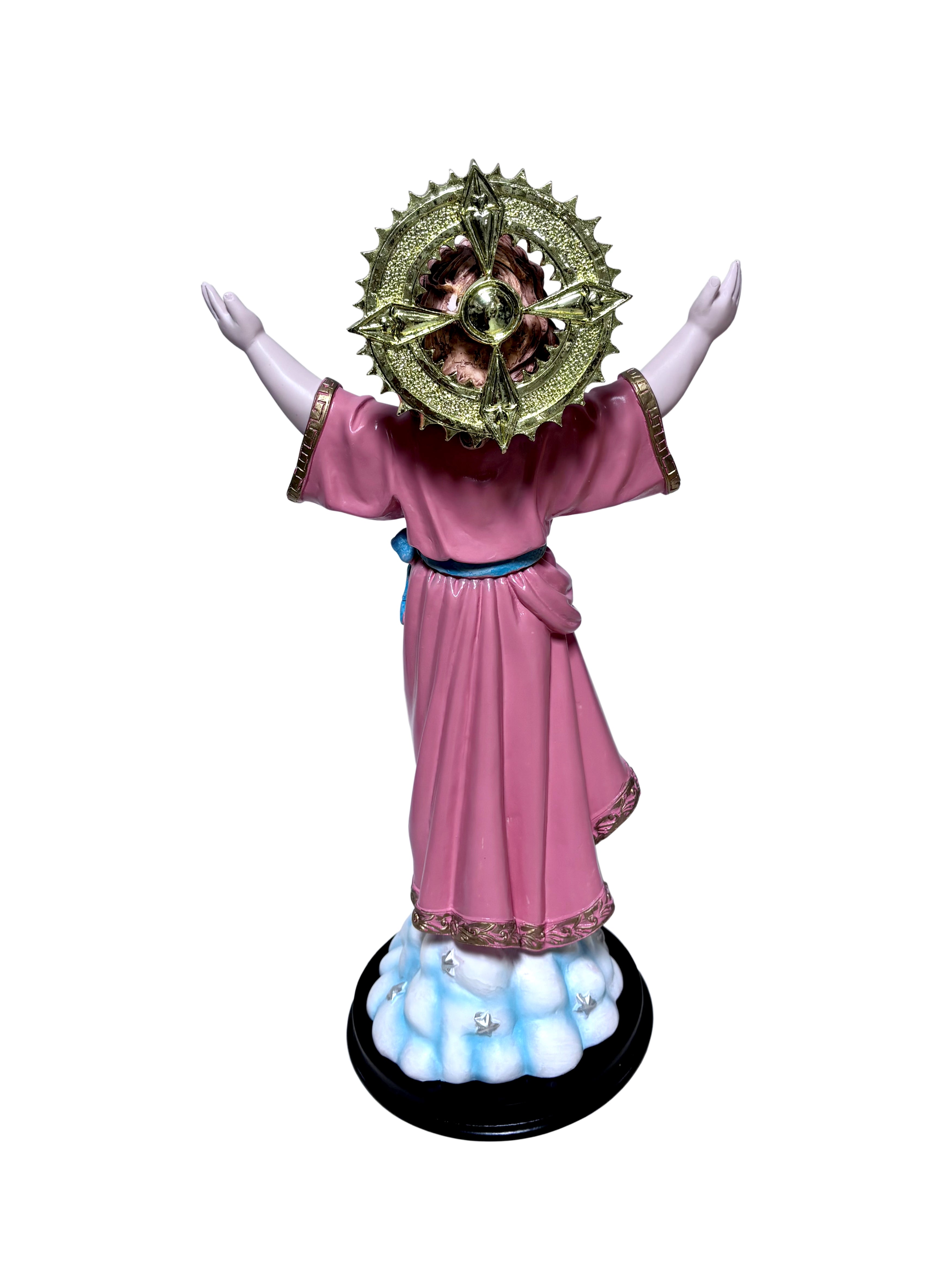 Estatua religiosa del Divino Niño de 16" de altura