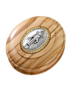 Caja de madera de olivo para recuerdos