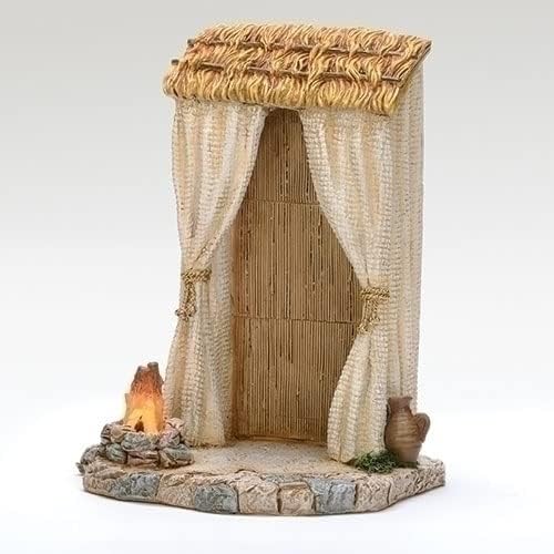 Tienda de campaña de pastor iluminada de 7,5" de Fontanini