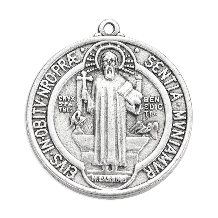 Medalla de San Benito de 2"