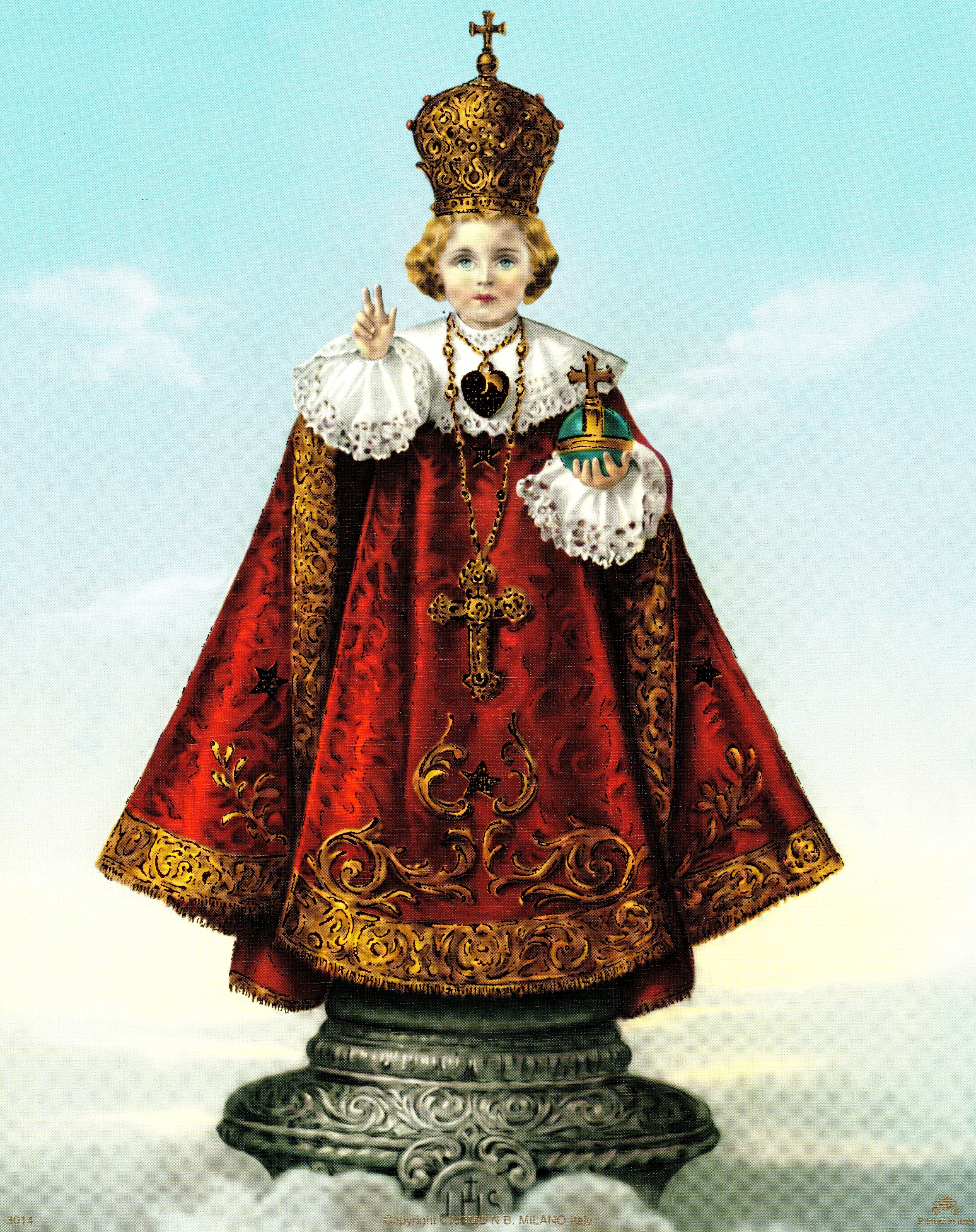 Arte religioso para pared, impresión laminada, sin marco, papel decorativo artístico de 8" x 10"