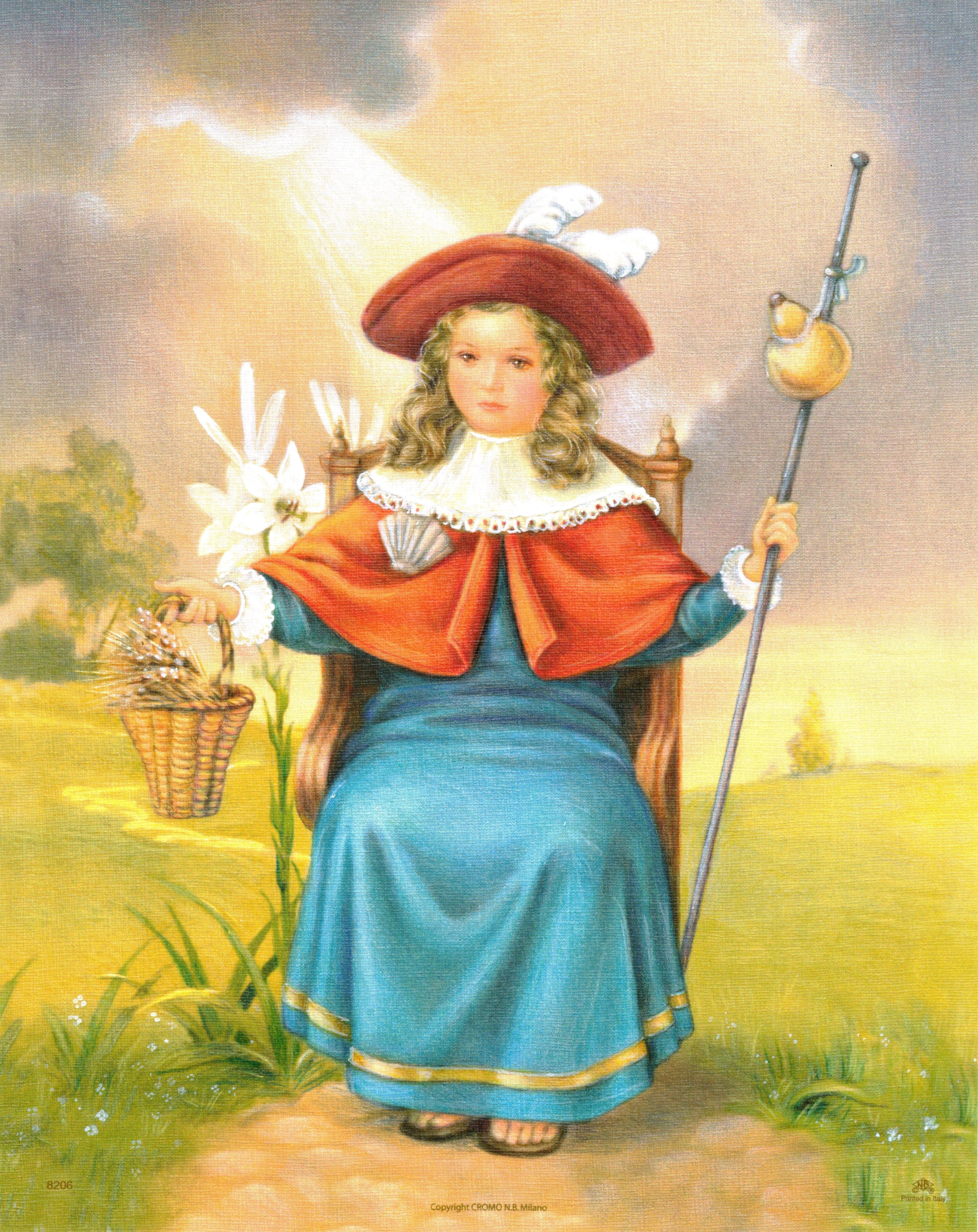 Arte religioso para pared, impresión laminada, sin marco, papel decorativo artístico de 8" x 10"