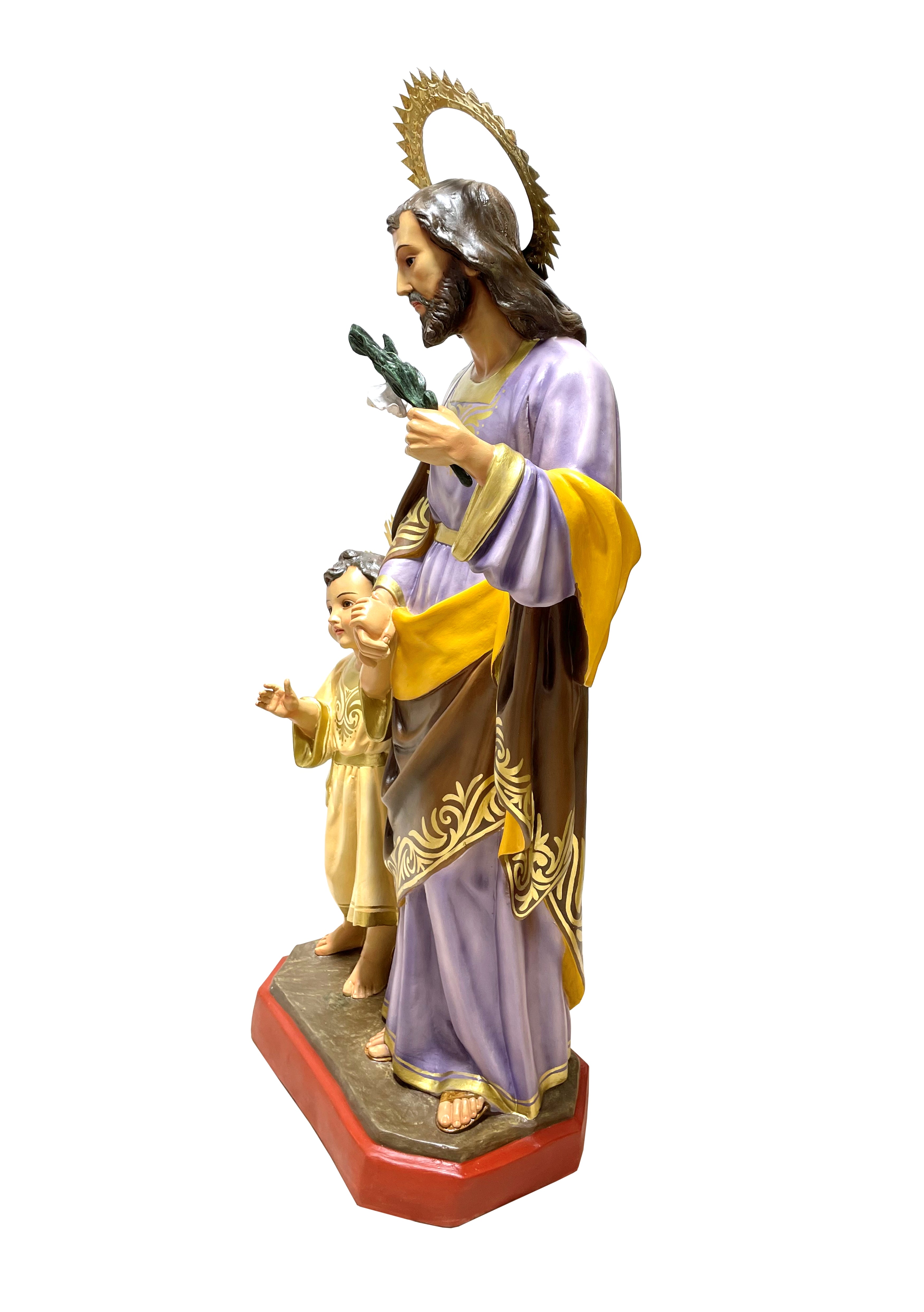 Estatua de San José de 40" para interior y exterior / Imagen de San José de 40" para Interiores y Extreriores