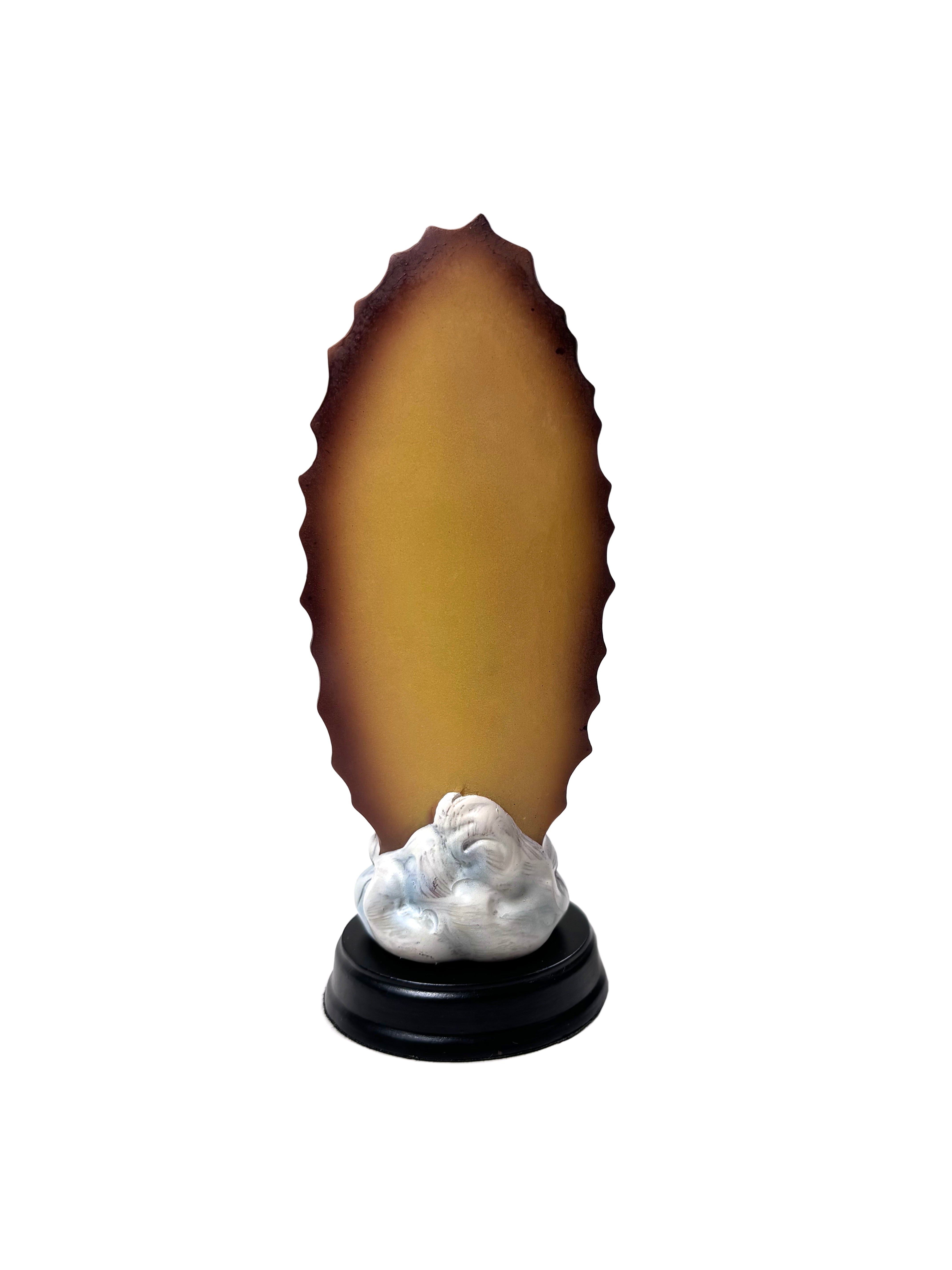 Estatua religiosa de Nuestra Señora de Guadalupe de 5" de altura