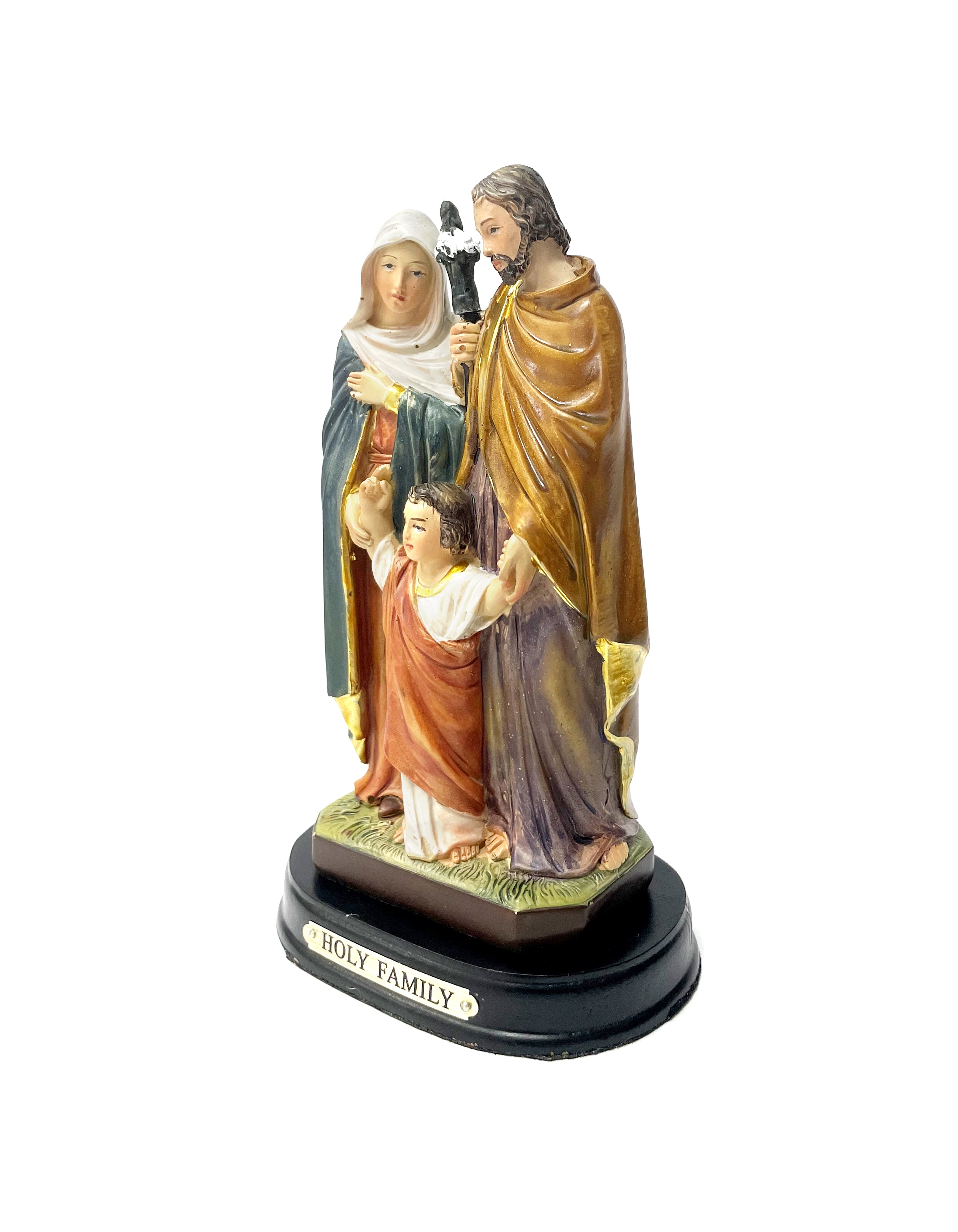 Estatua religiosa de la Sagrada Familia de 5" de altura