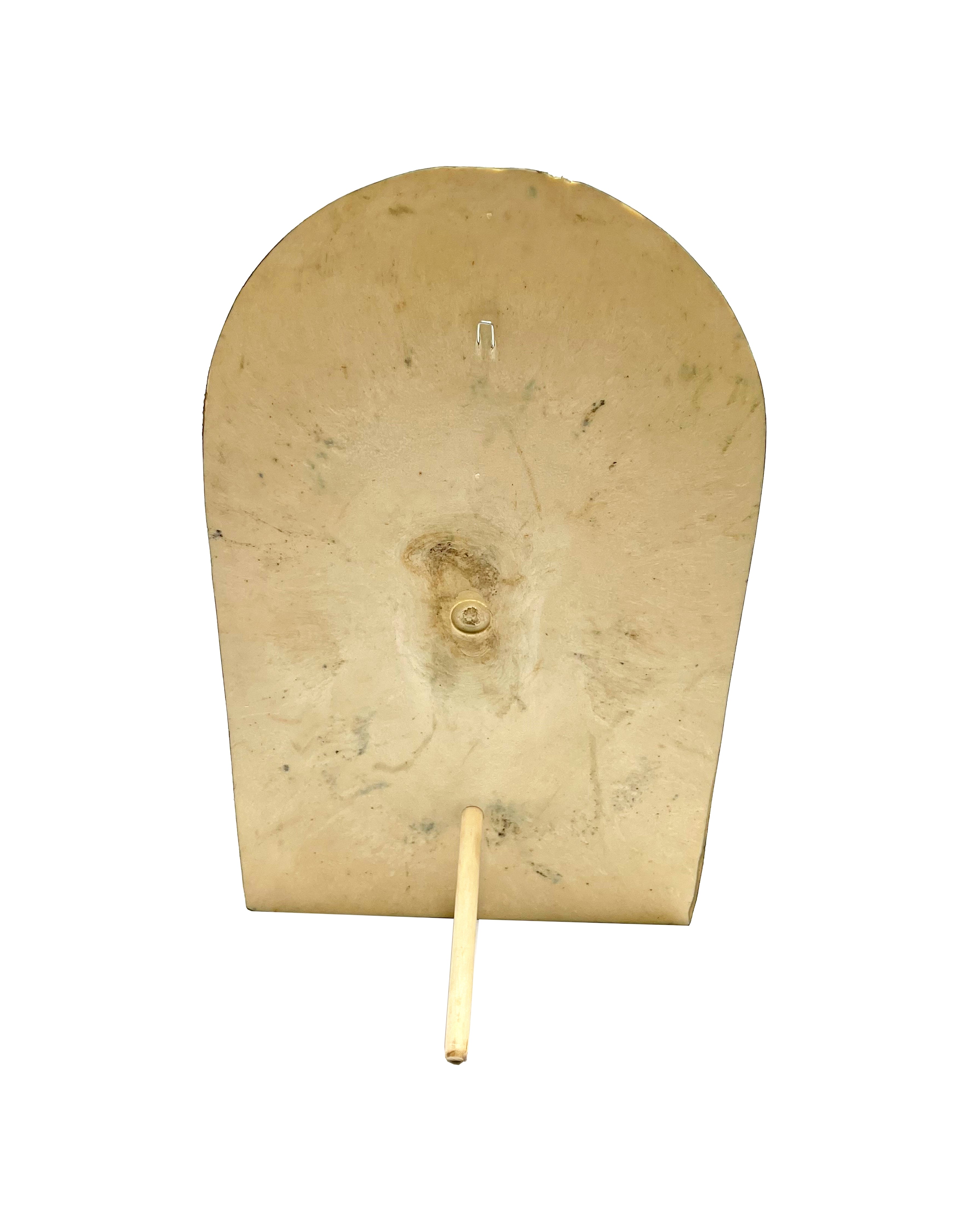 Placa en relieve con estatua religiosa Desatando Nudos 11" de altura
