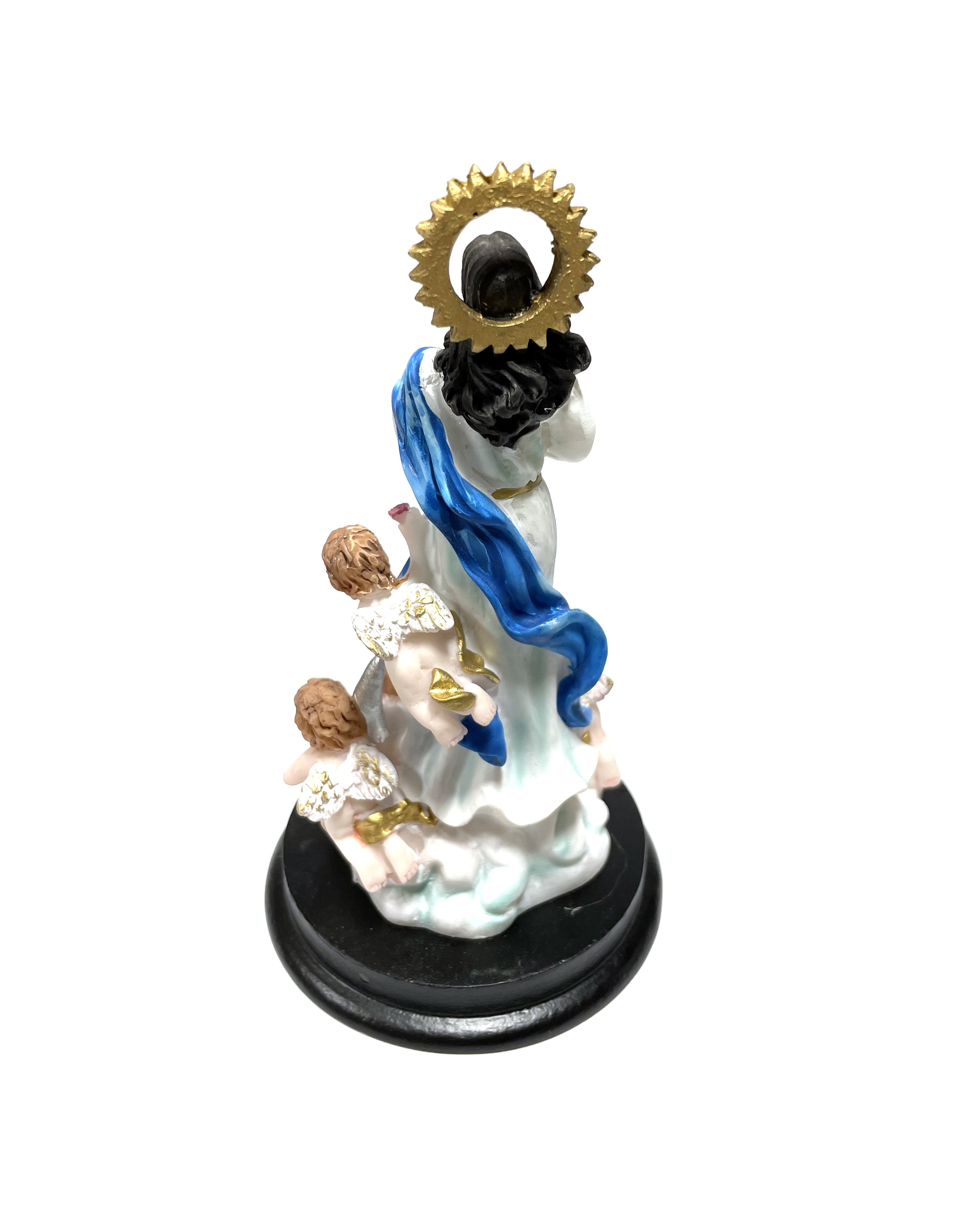 Estatua religiosa de Nuestra Señora de la Inmaculada Concepción de María 5" de altura